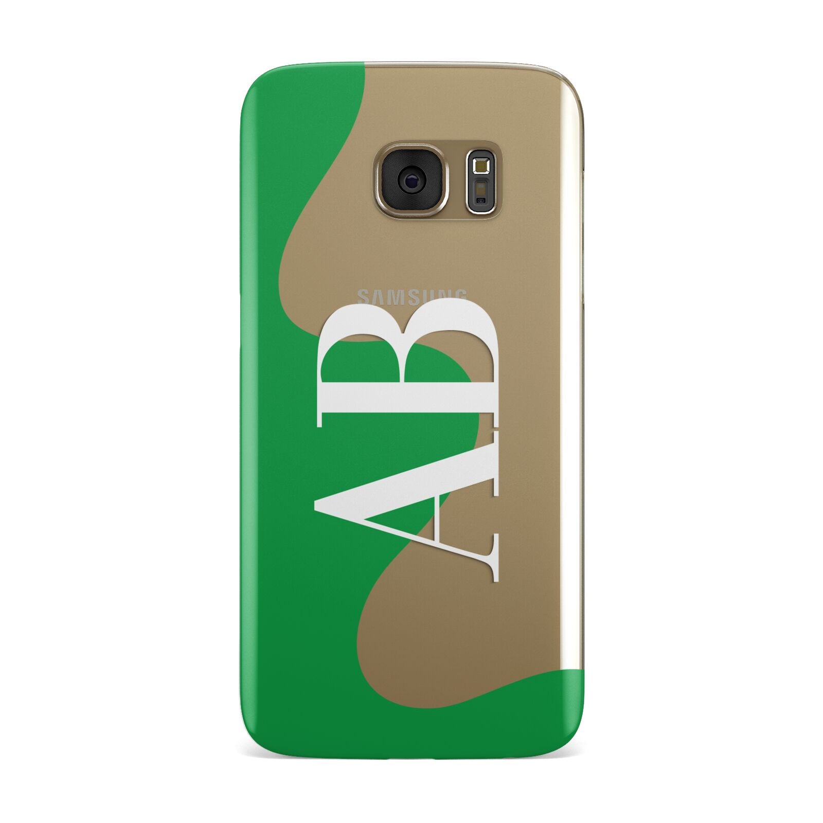 Abstract Personalised Initials Samsung Galaxy Case