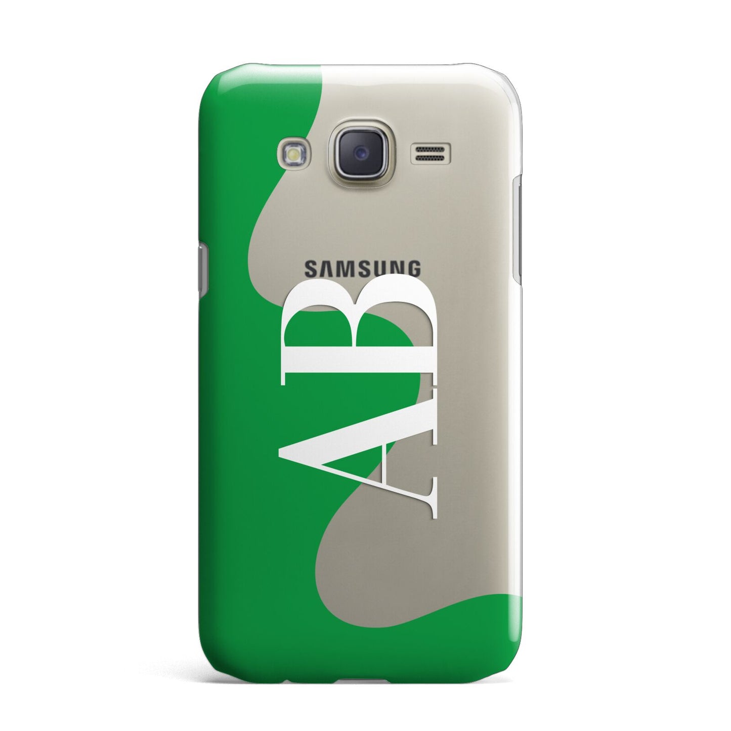 Abstract Personalised Initials Samsung Galaxy J7 Case