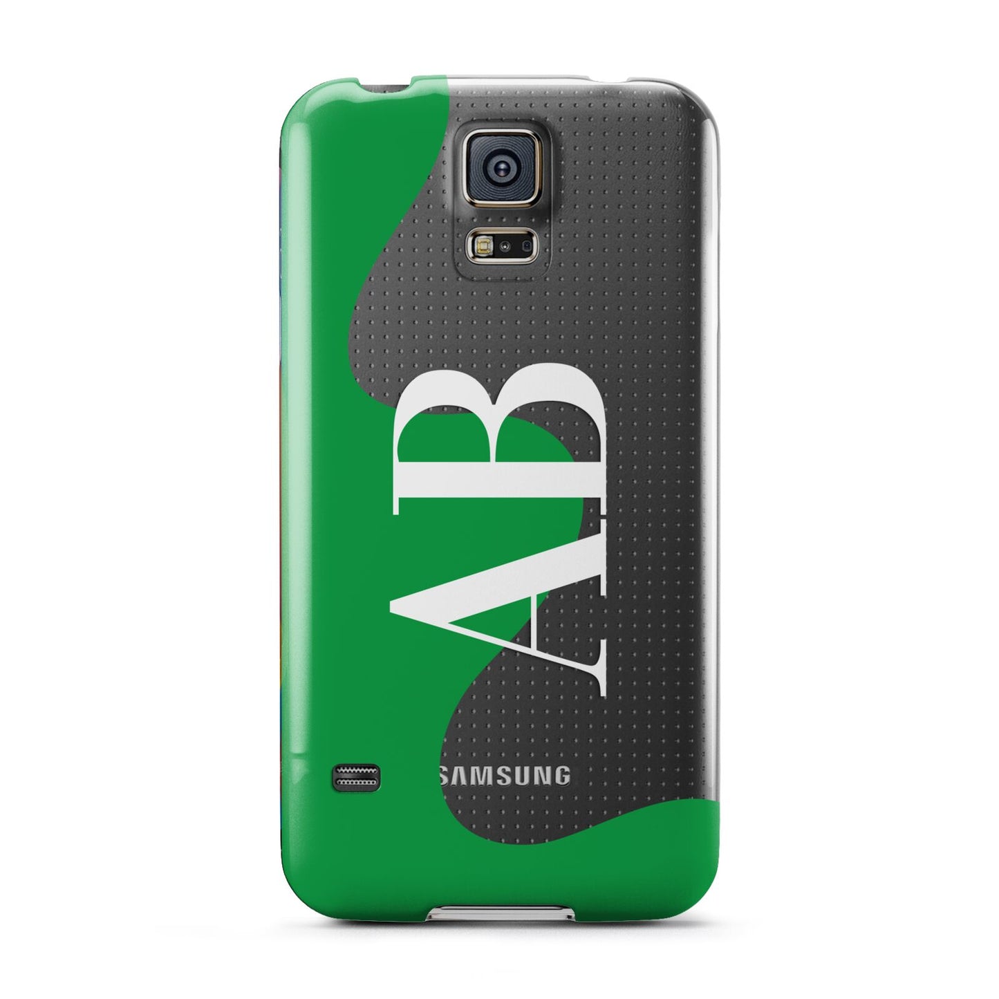 Abstract Personalised Initials Samsung Galaxy S5 Case