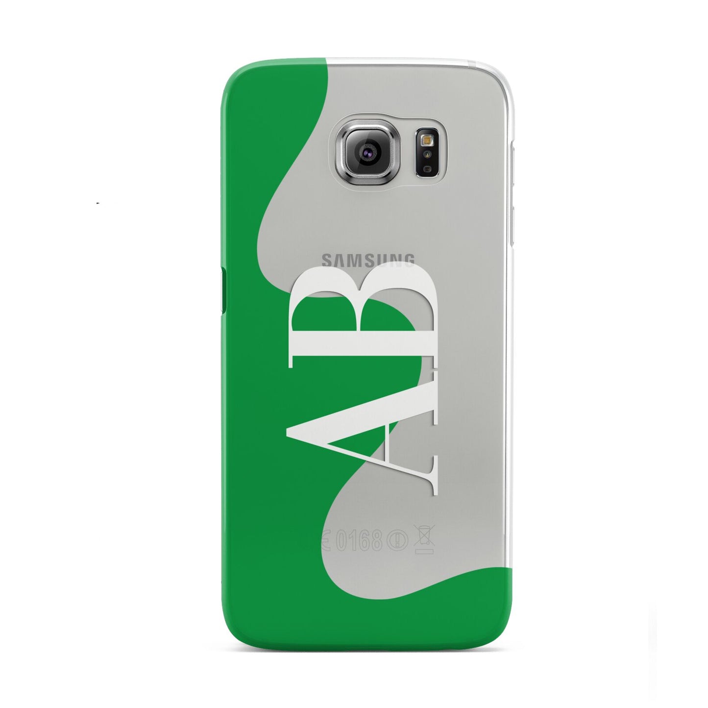 Abstract Personalised Initials Samsung Galaxy S6 Case