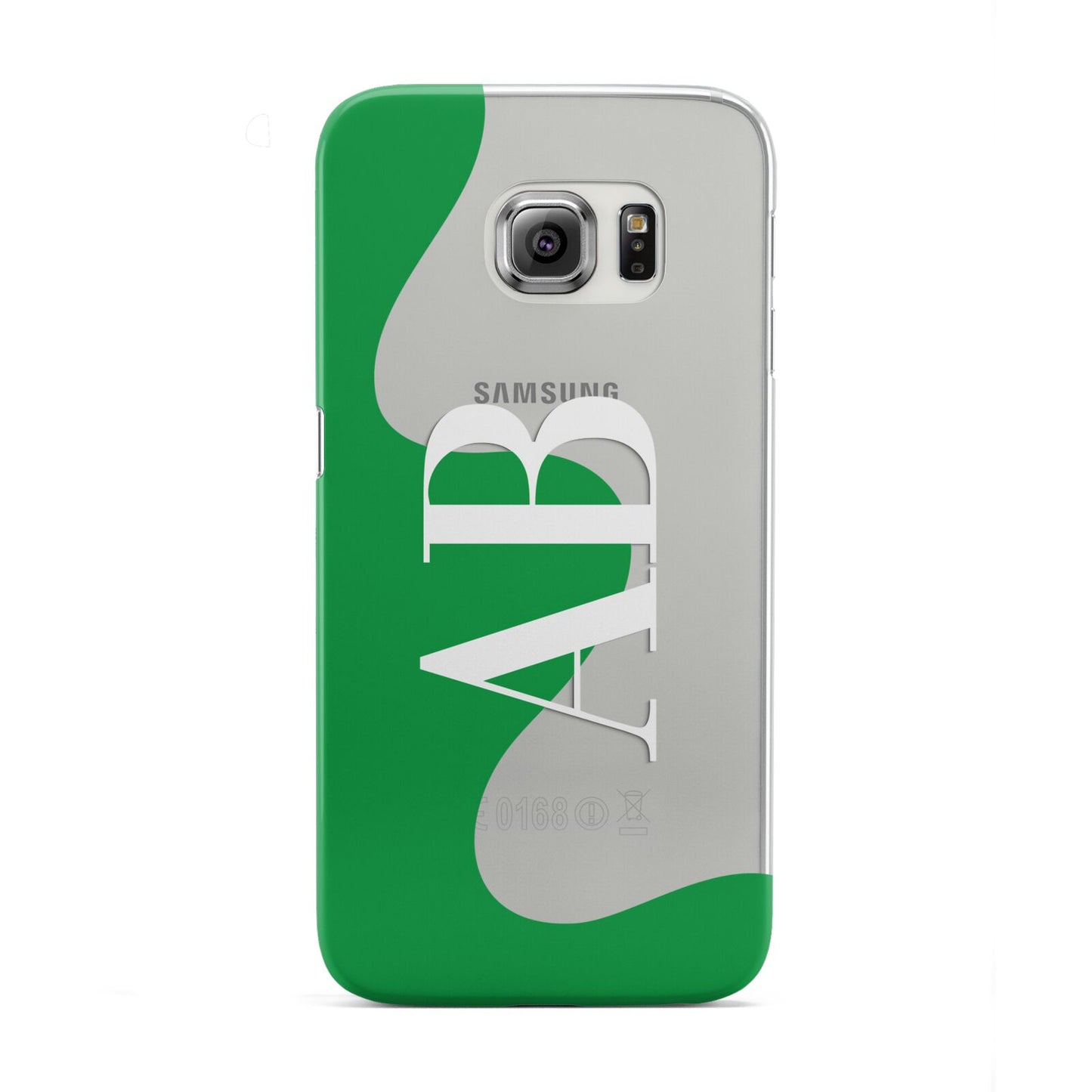 Abstract Personalised Initials Samsung Galaxy S6 Edge Case