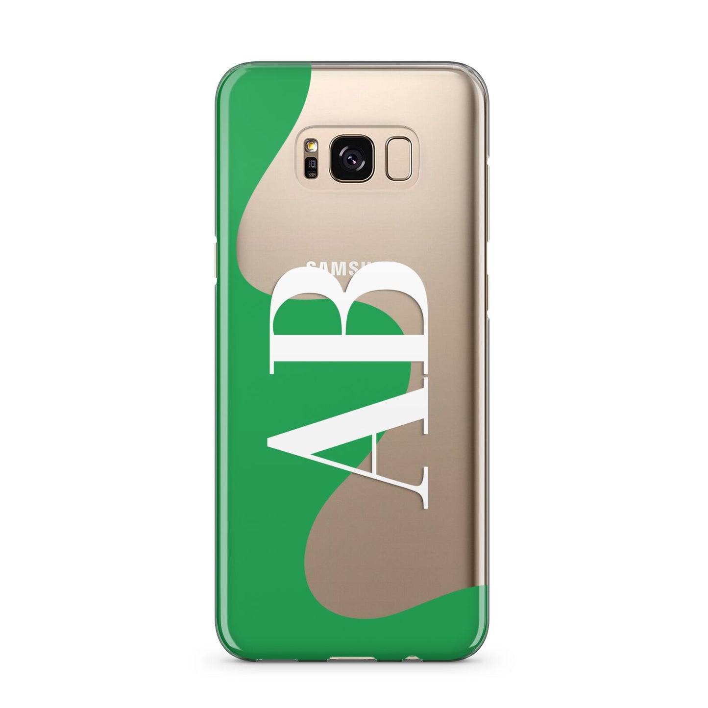 Abstract Personalised Initials Samsung Galaxy S8 Plus Case