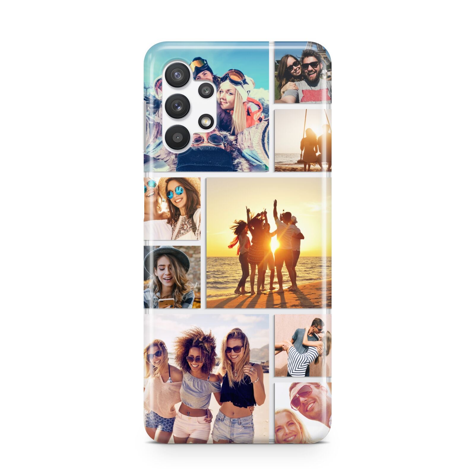 Abstract Photo Collage Upload Samsung A32 5G Case