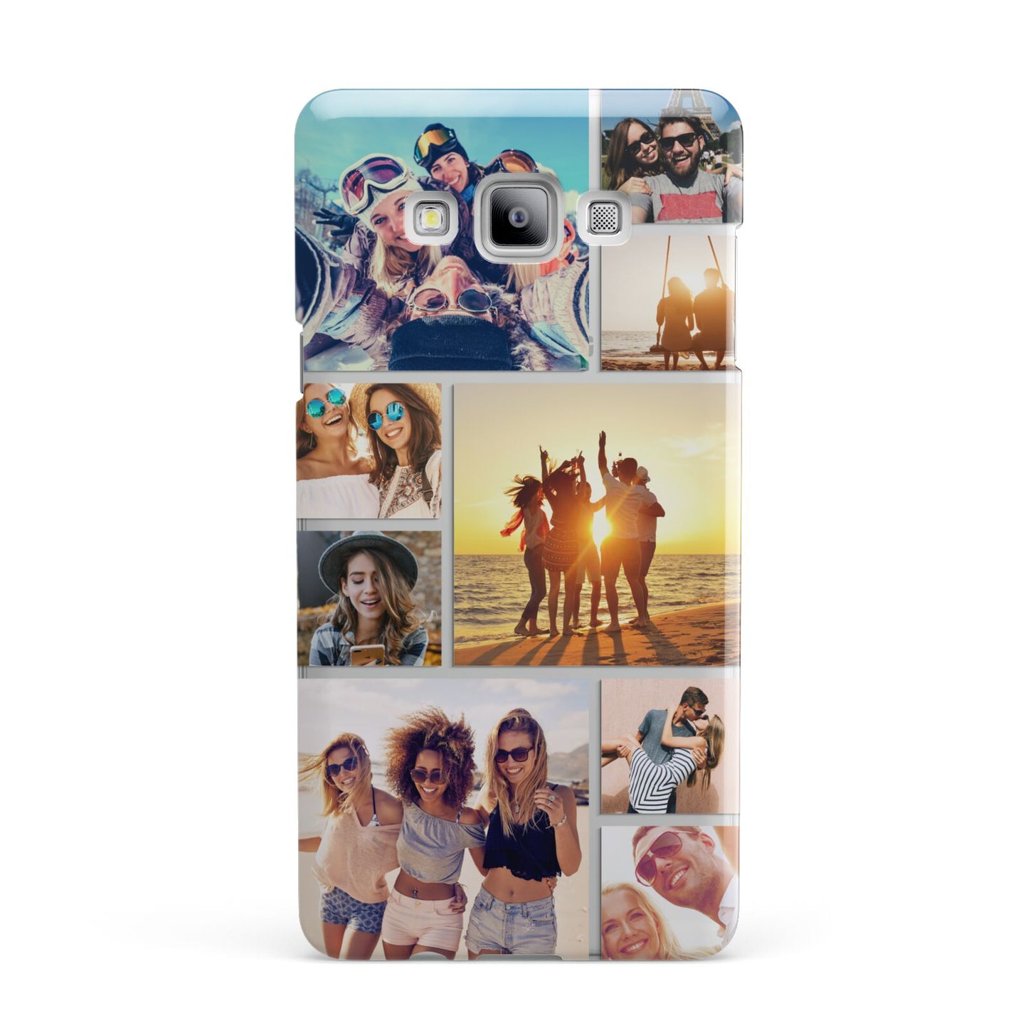 Abstract Photo Collage Upload Samsung Galaxy A7 2015 Case