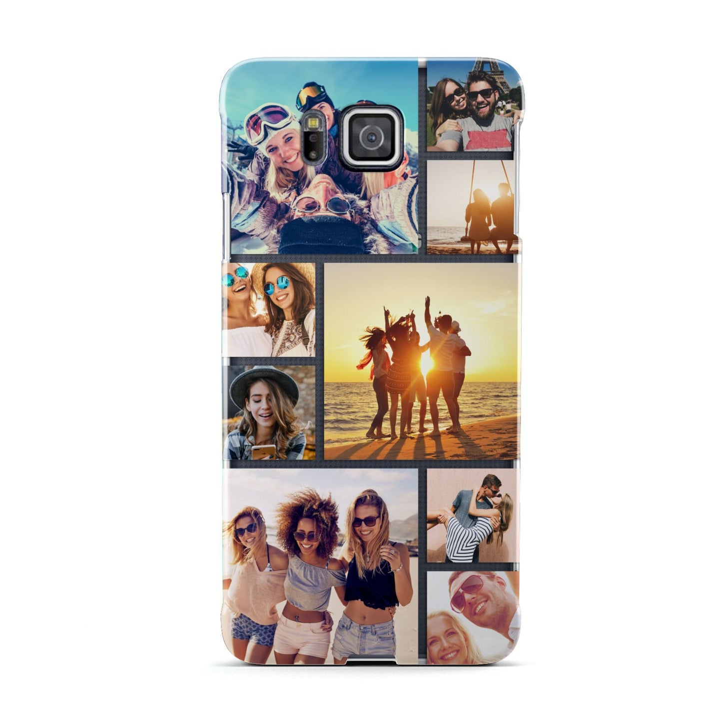 Abstract Photo Collage Upload Samsung Galaxy Alpha Case