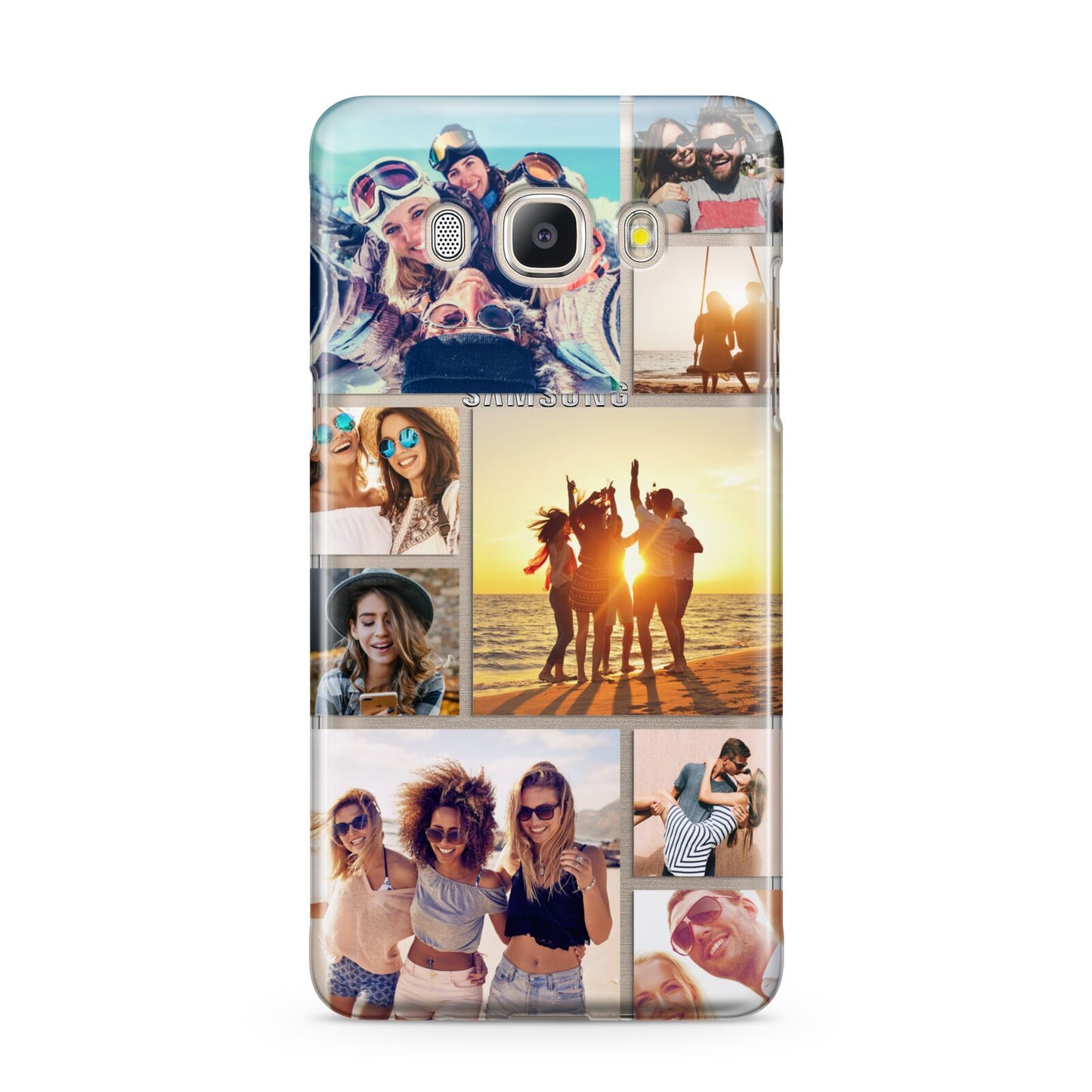 Abstract Photo Collage Upload Samsung Galaxy J5 2016 Case