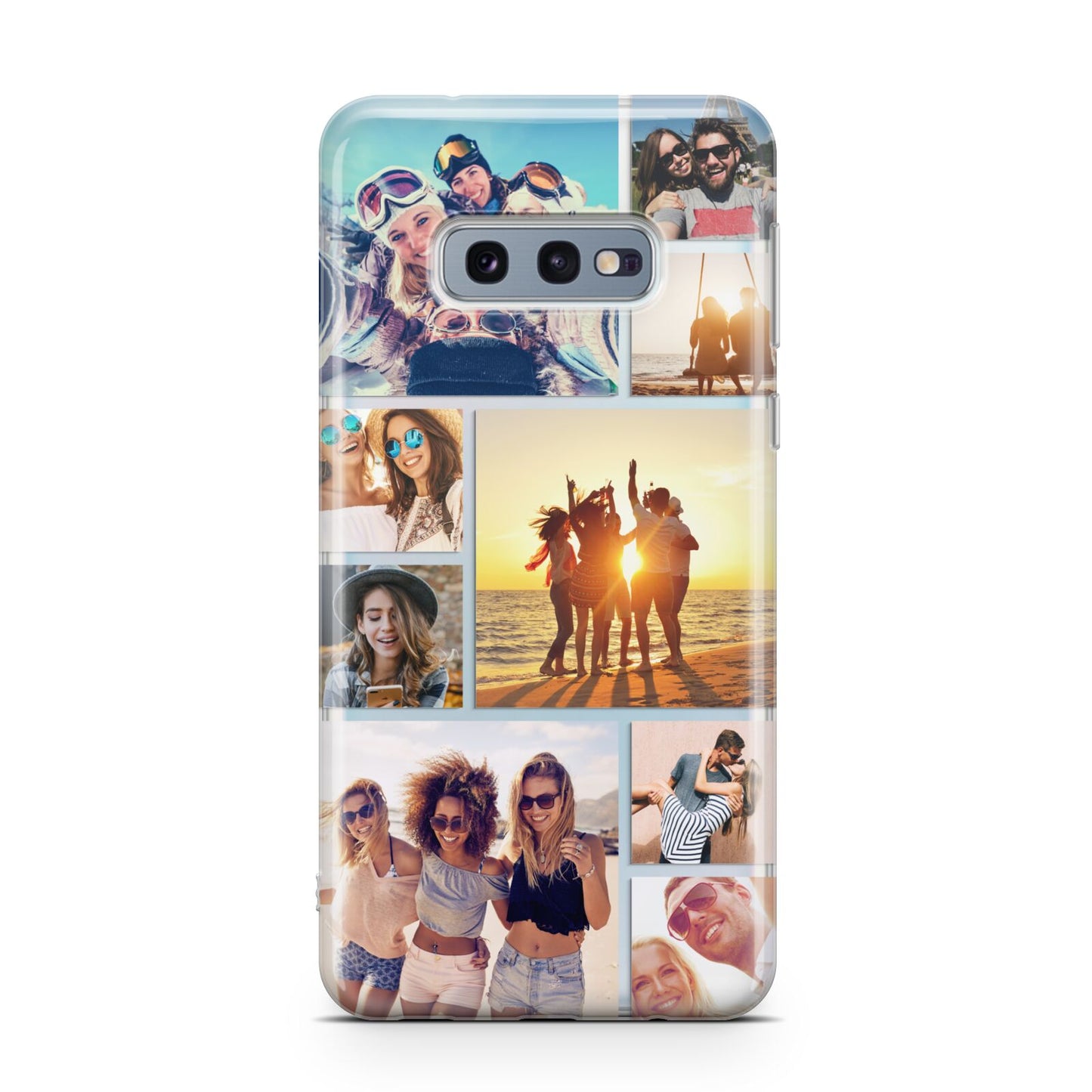 Abstract Photo Collage Upload Samsung Galaxy S10E Case