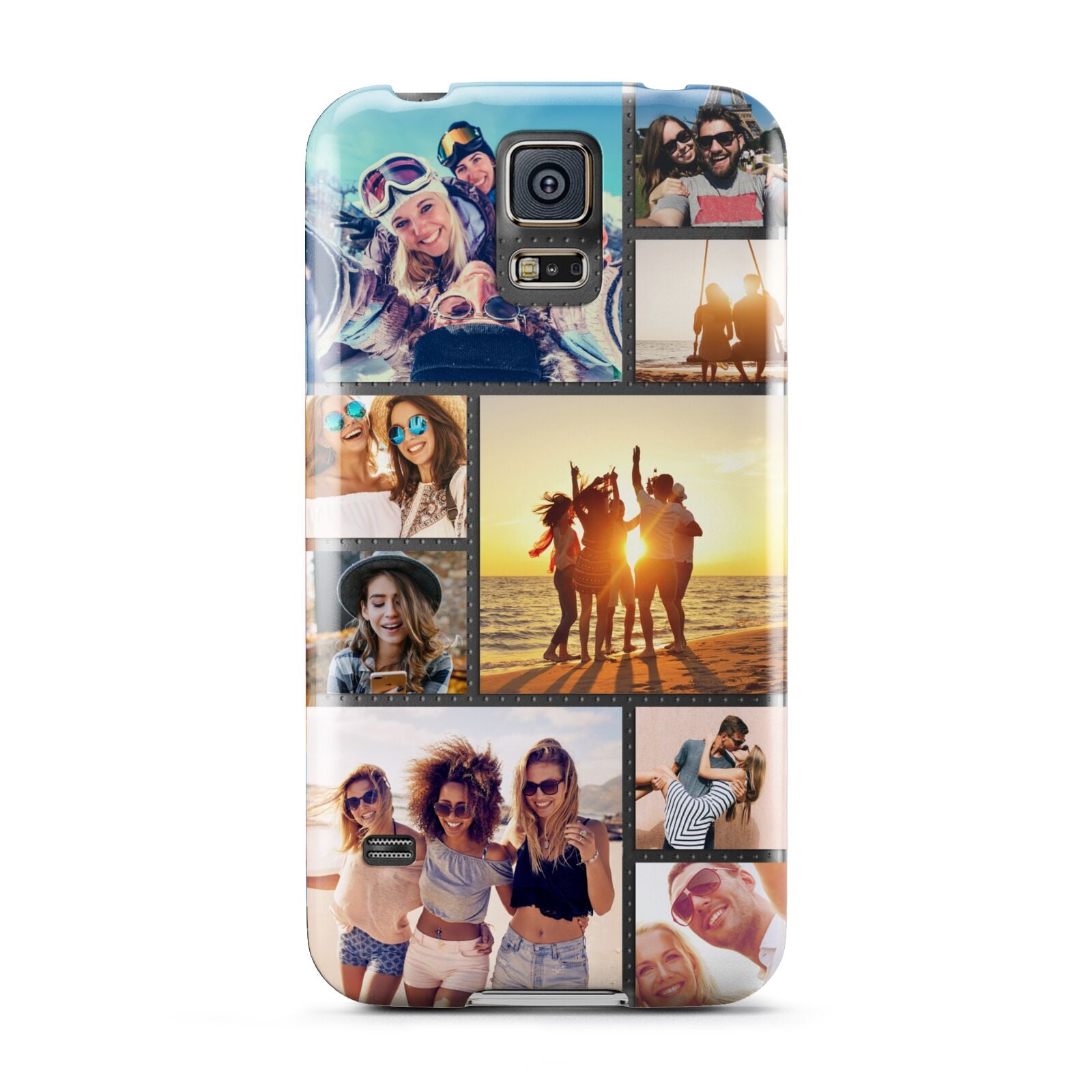 Abstract Photo Collage Upload Samsung Galaxy S5 Case