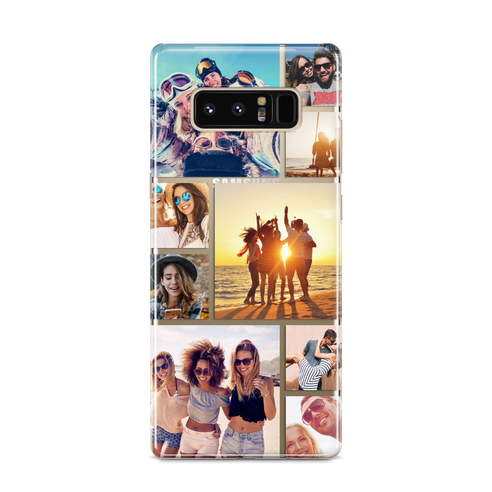 Abstract Photo Collage Upload Samsung Galaxy S8 Case