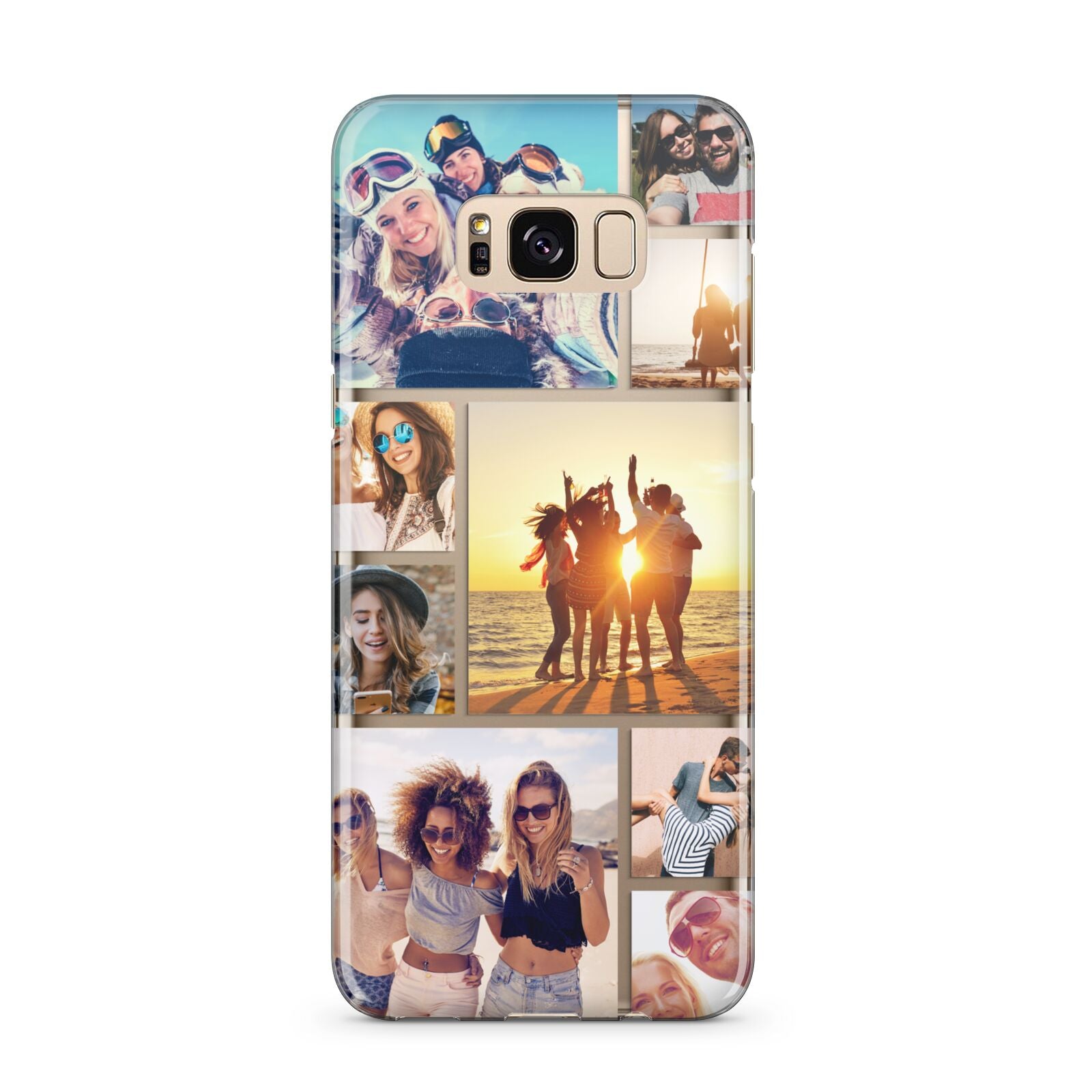 Abstract Photo Collage Upload Samsung Galaxy S8 Plus Case