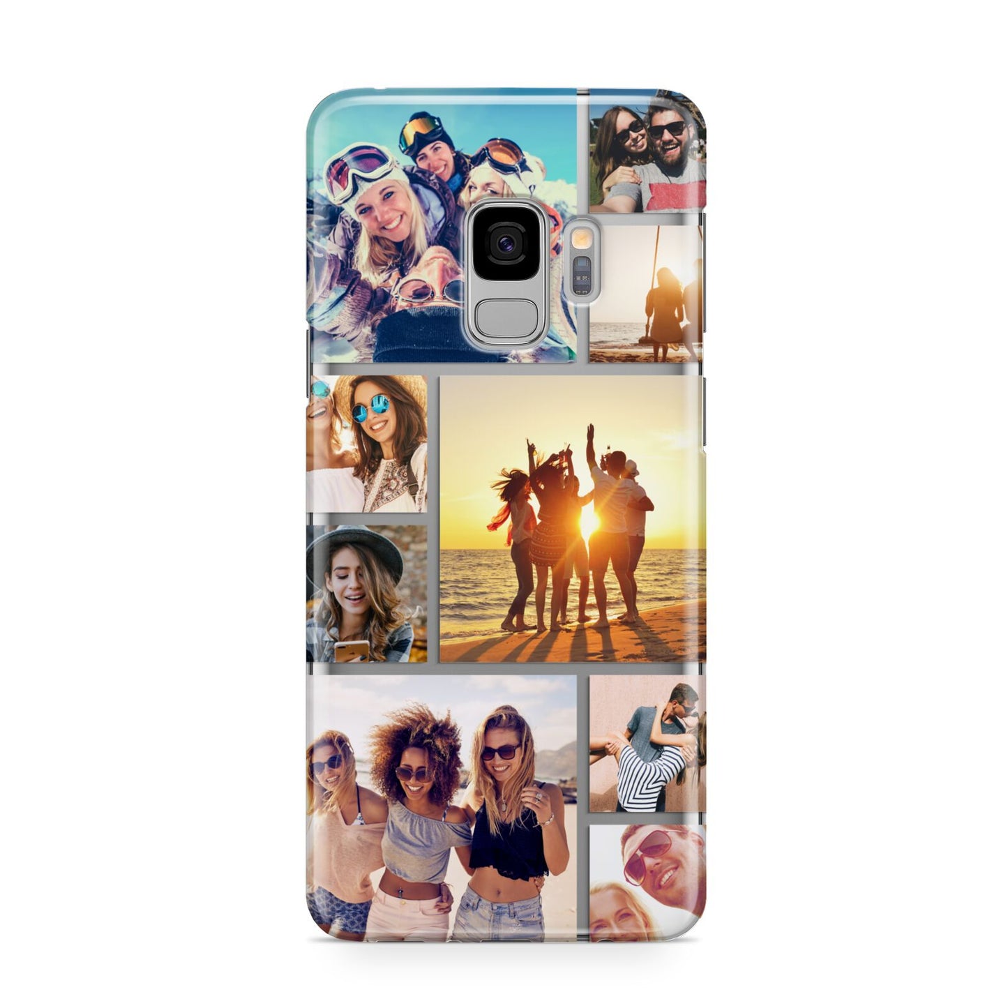 Abstract Photo Collage Upload Samsung Galaxy S9 Case