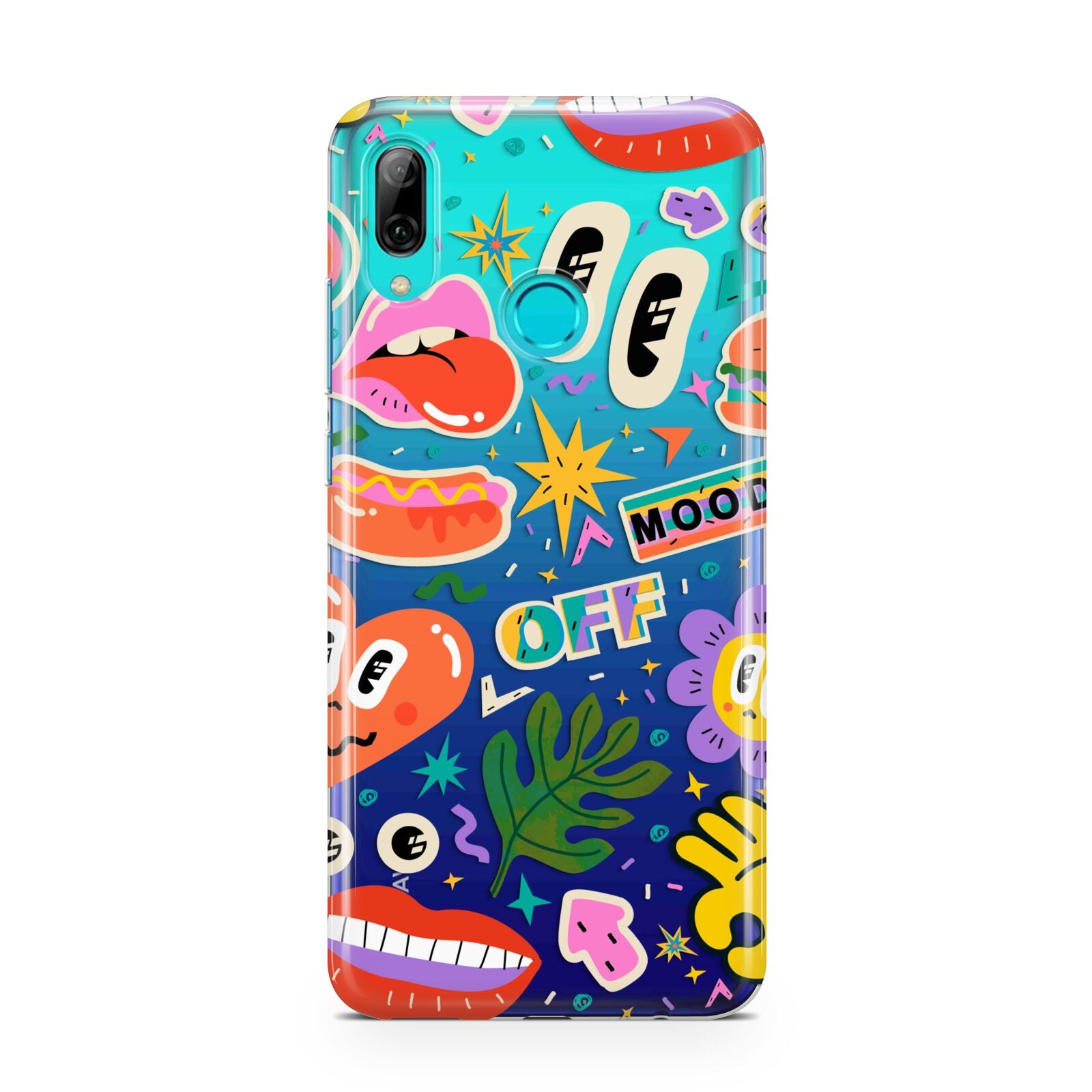 Abstract Shape Sticker Huawei P Smart 2019 Case