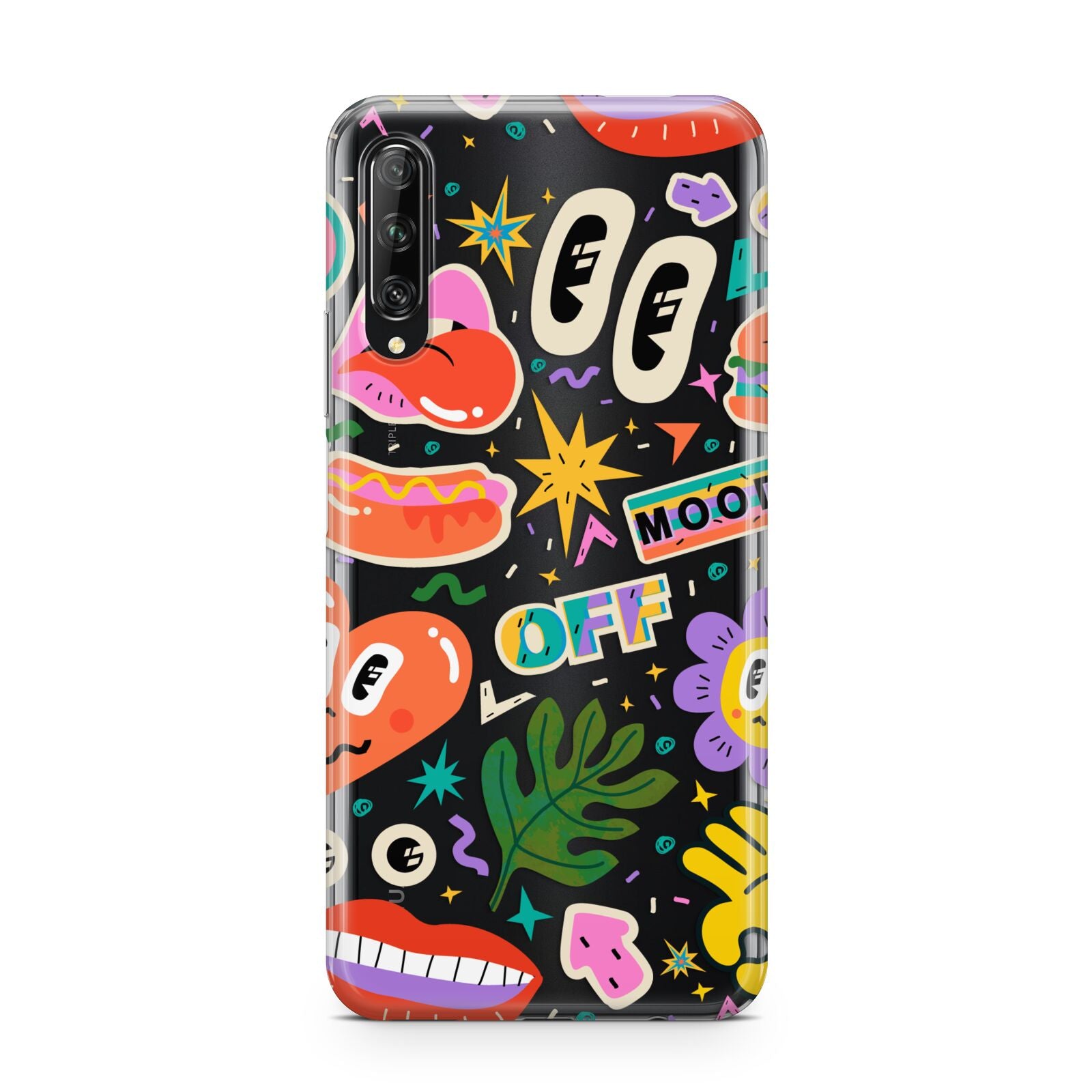 Abstract Shape Sticker Huawei P Smart Pro 2019