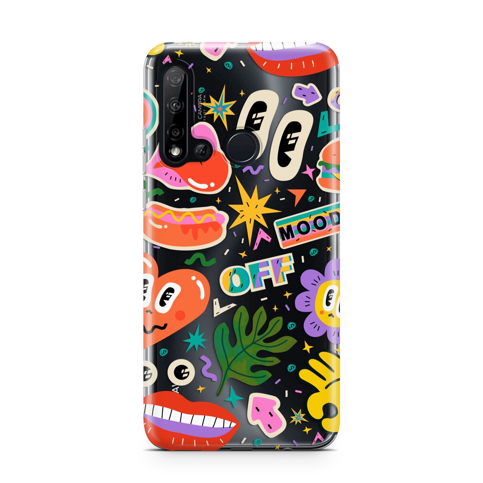 Abstract Shape Sticker Huawei P20 Lite 5G Phone Case