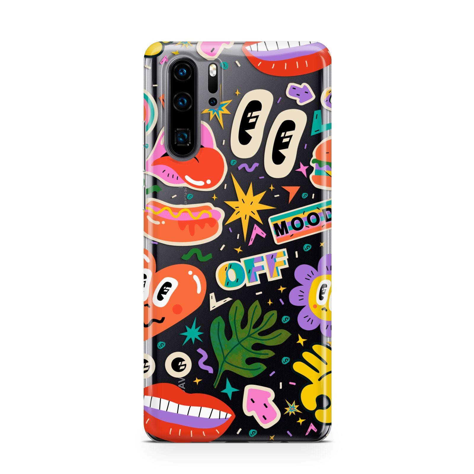 Abstract Shape Sticker Huawei P30 Pro Phone Case