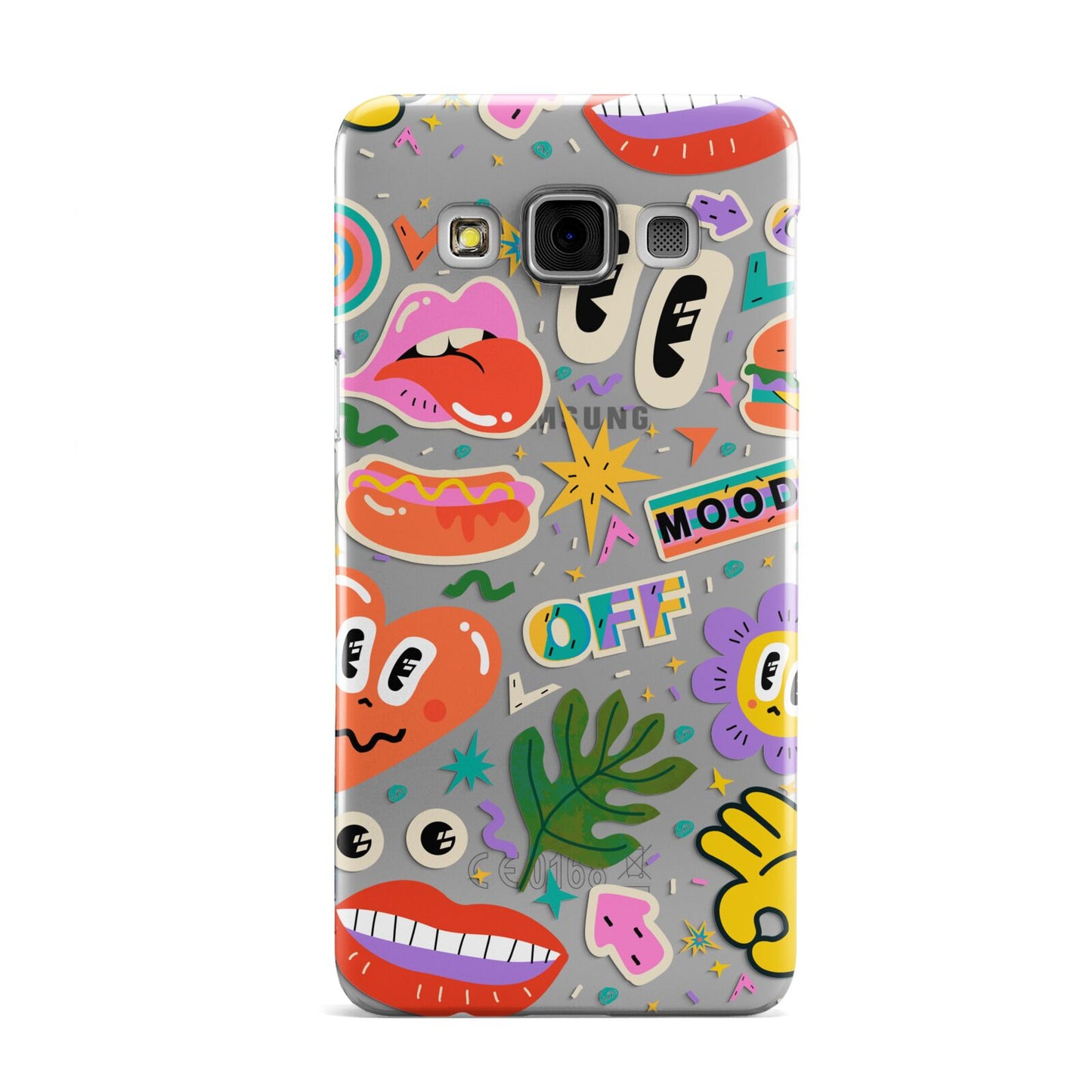 Abstract Shape Sticker Samsung Galaxy A3 Case