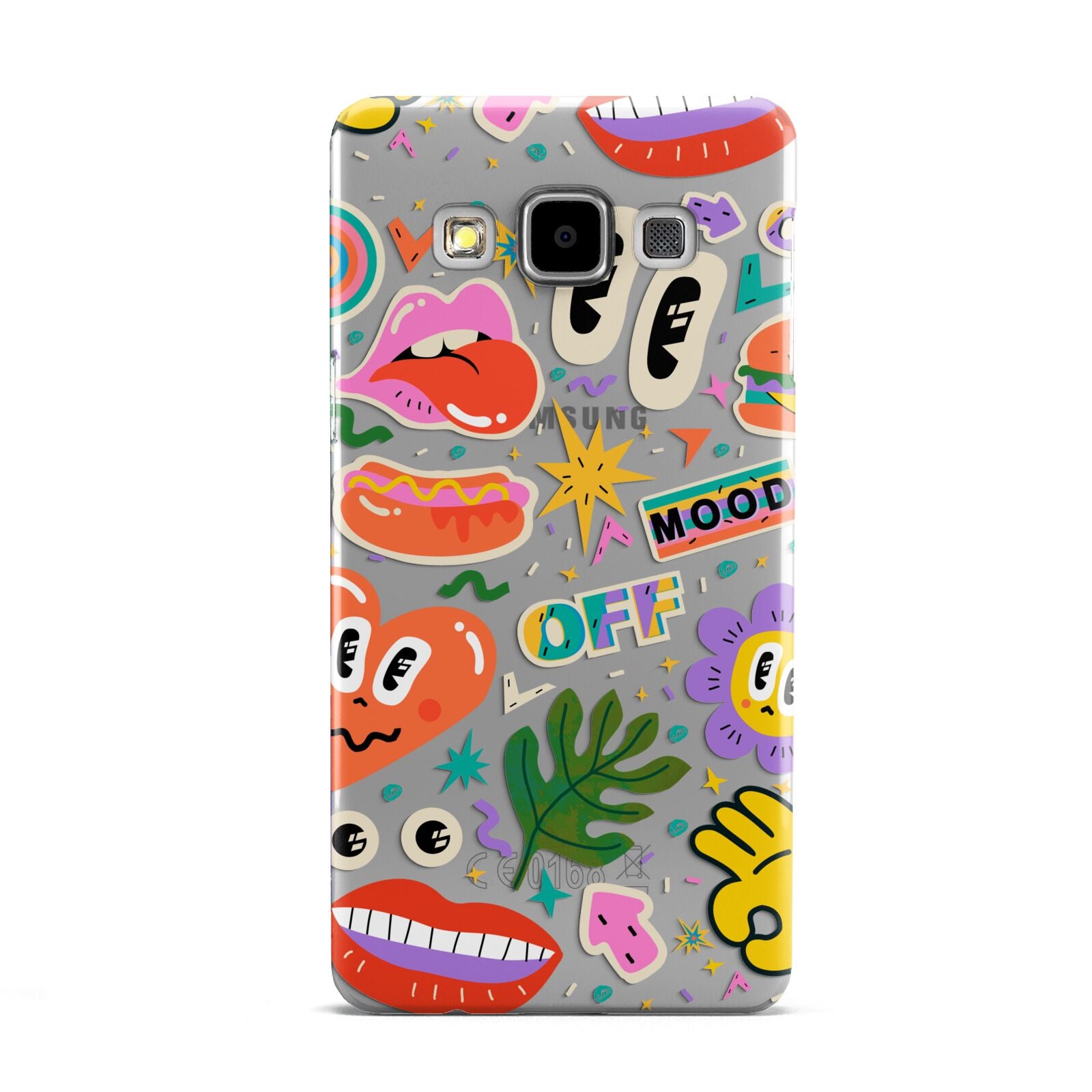 Abstract Shape Sticker Samsung Galaxy A5 Case