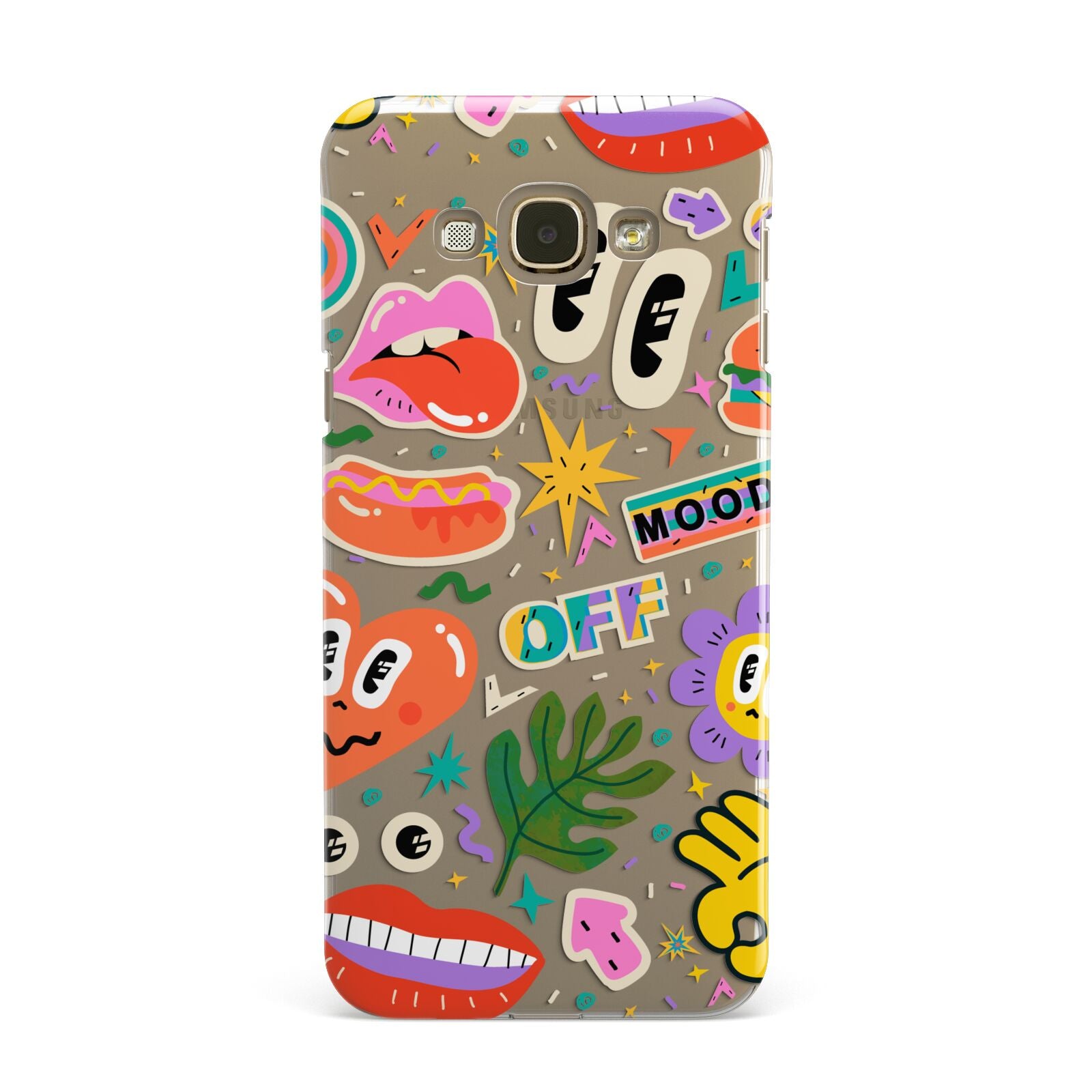 Abstract Shape Sticker Samsung Galaxy A8 Case