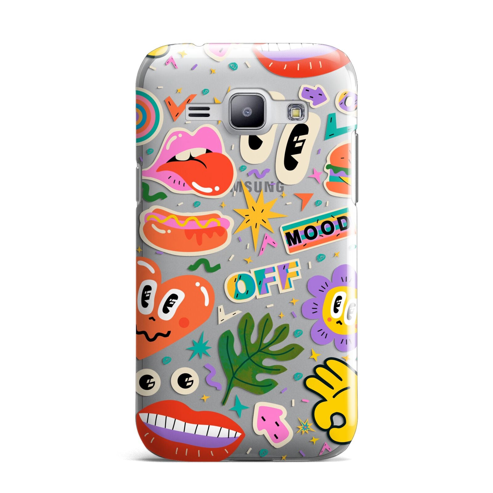 Abstract Shape Sticker Samsung Galaxy J1 2015 Case