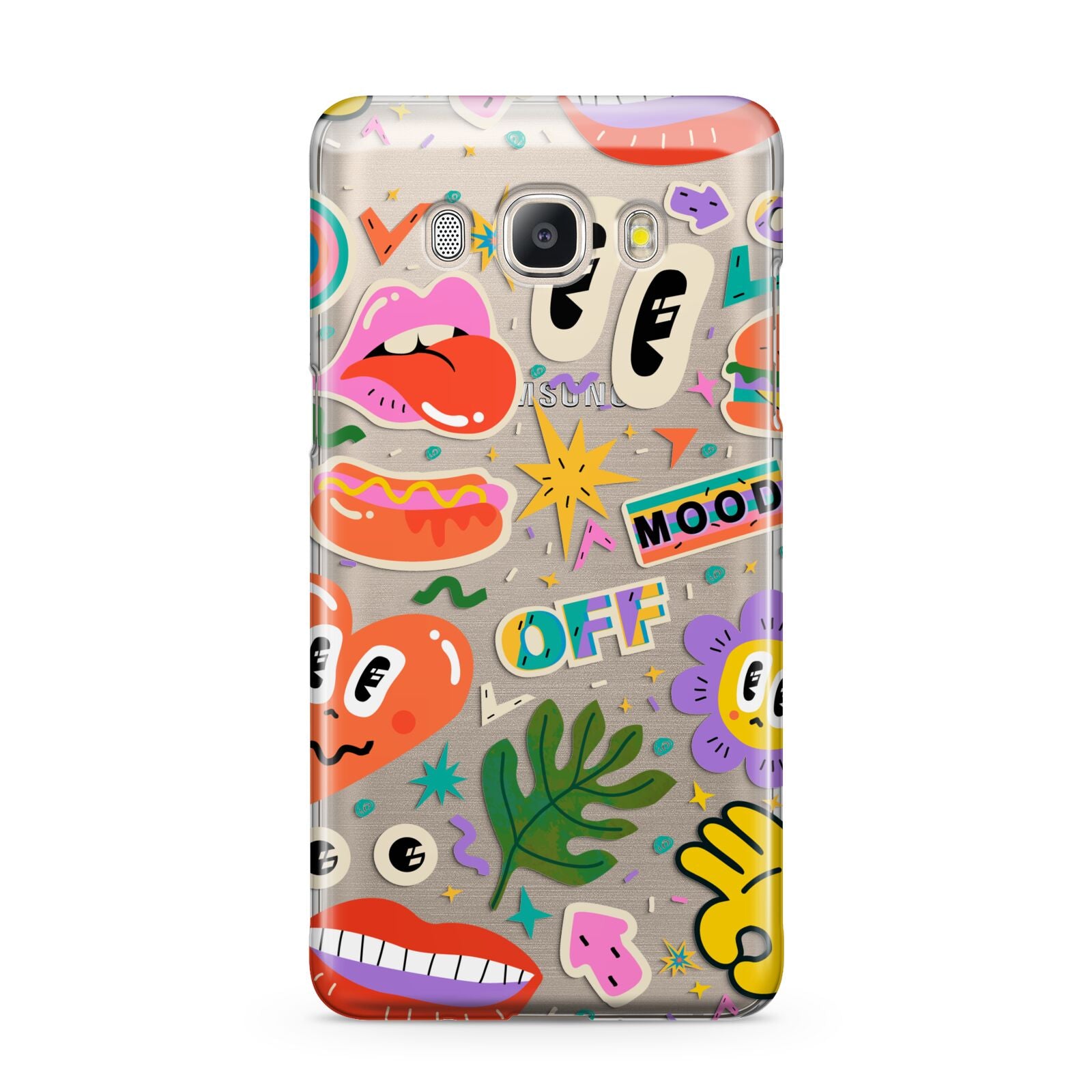 Abstract Shape Sticker Samsung Galaxy J5 2016 Case