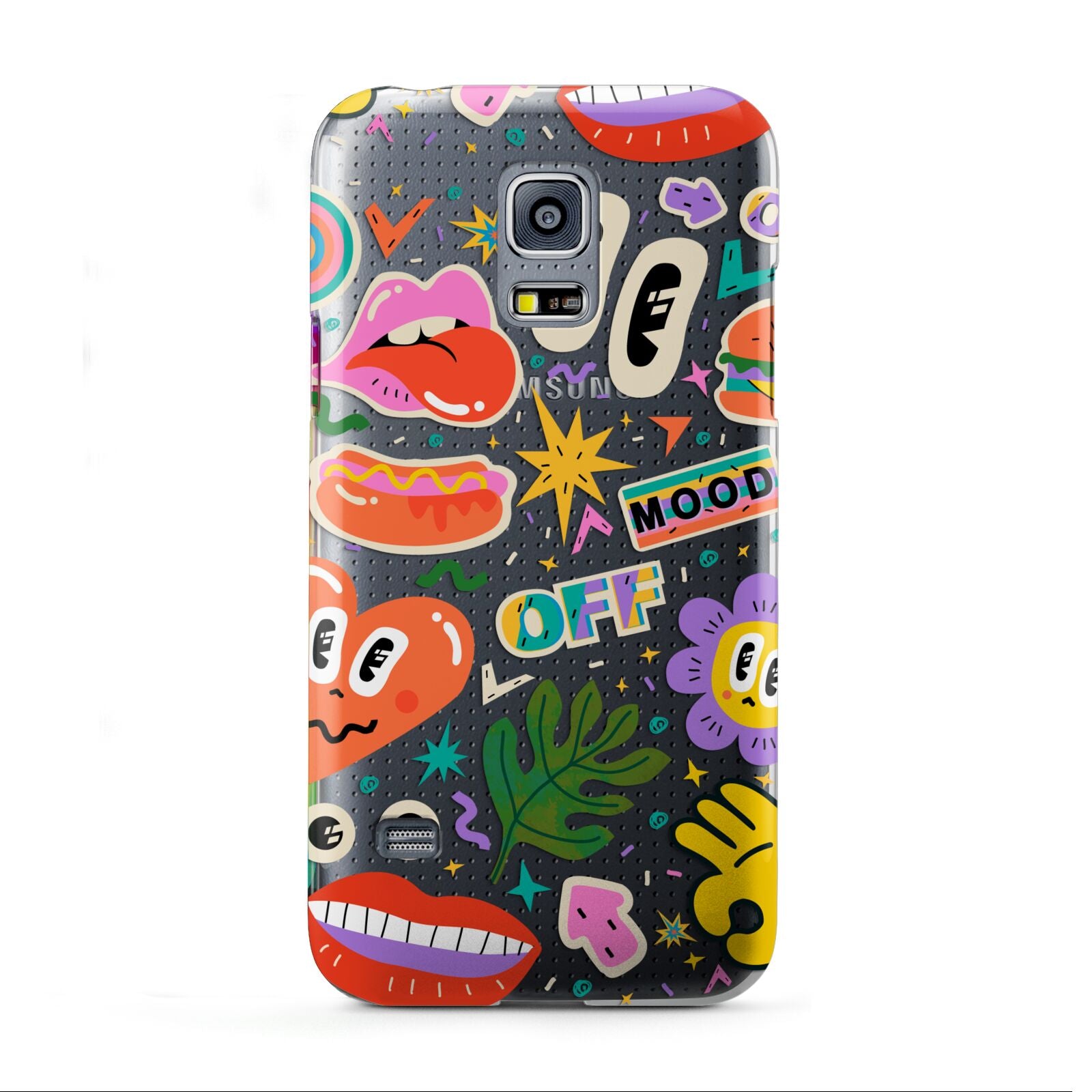 Abstract Shape Sticker Samsung Galaxy S5 Mini Case