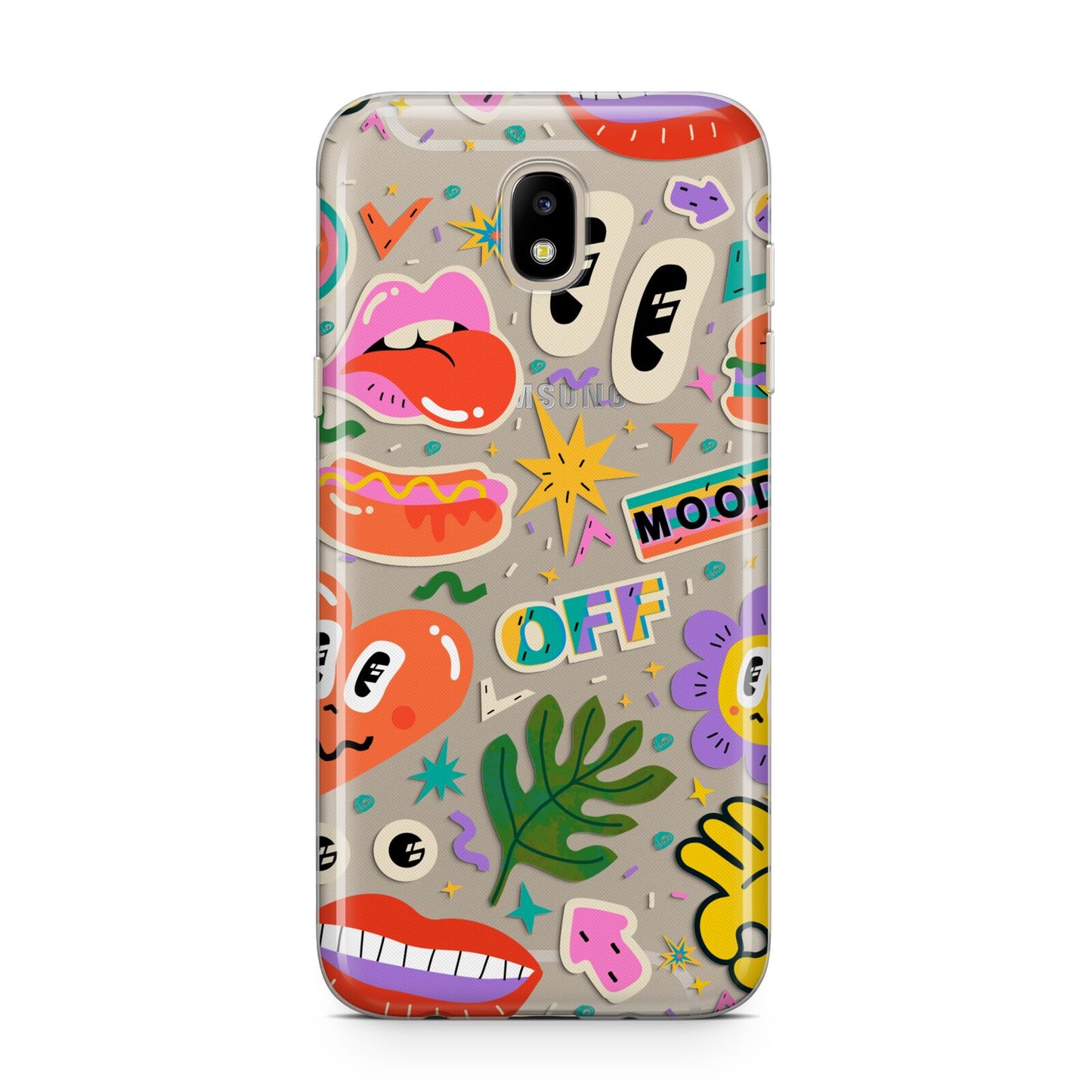 Abstract Shape Sticker Samsung J5 2017 Case