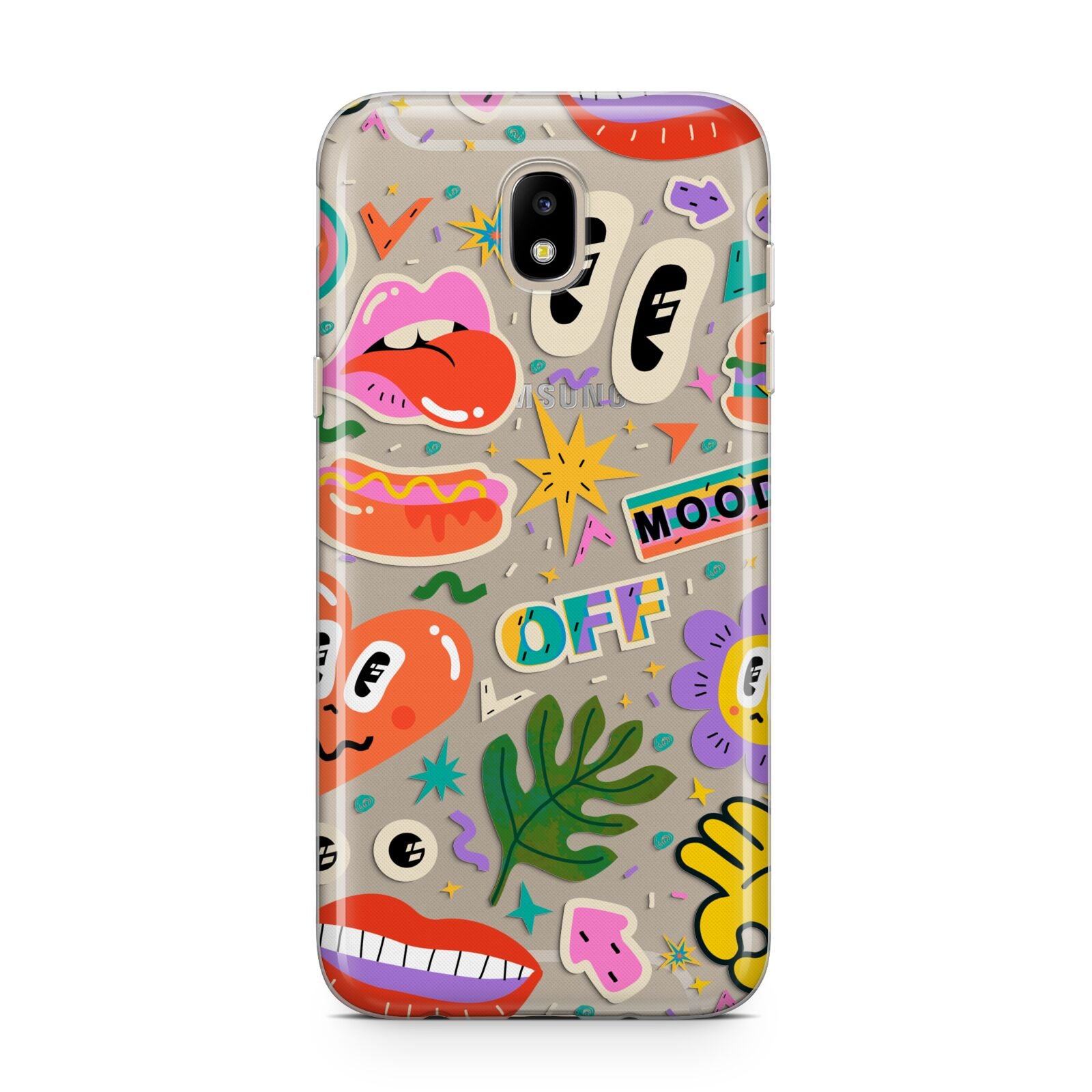 Abstract Shape Sticker Samsung J5 2017 Case