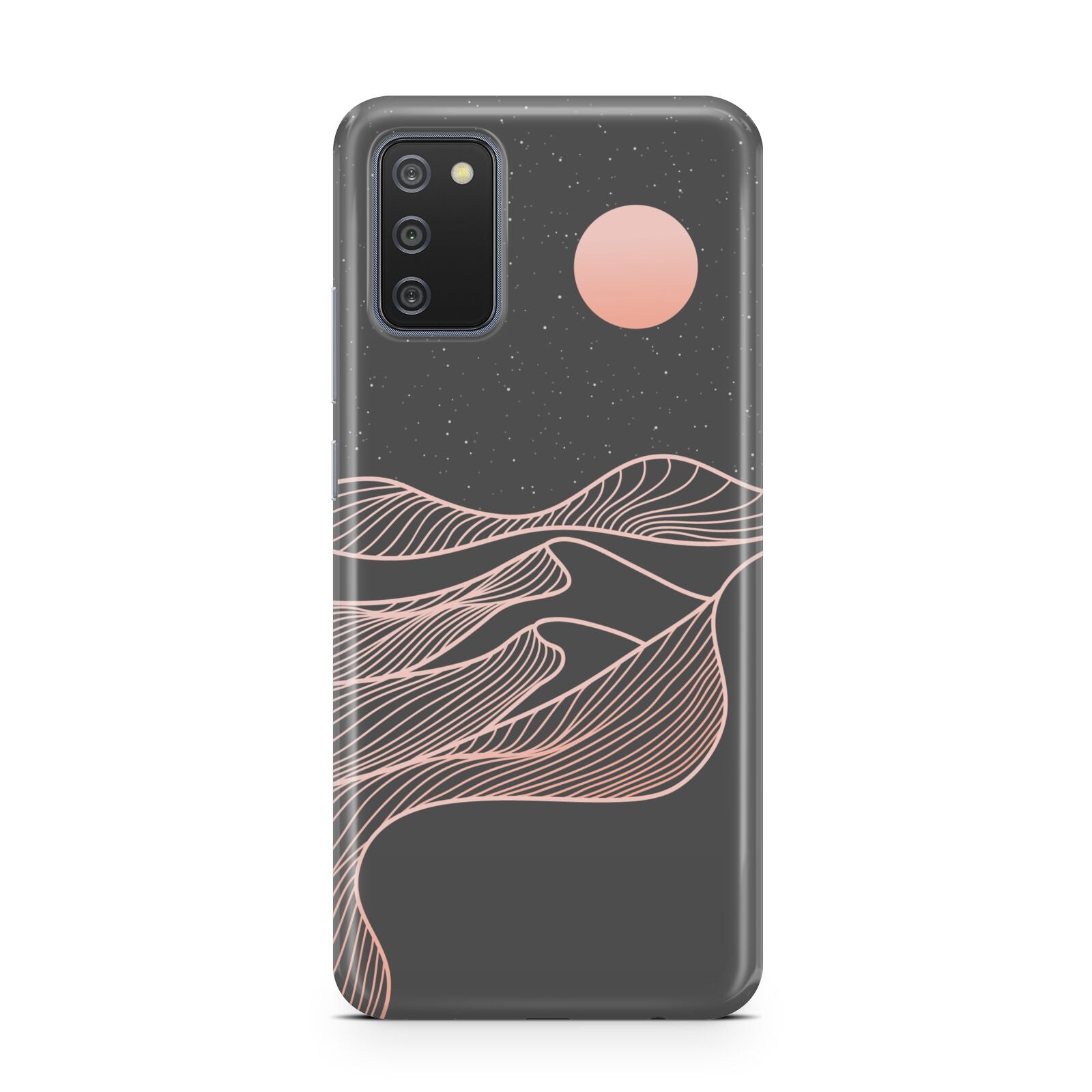 Abstract Sunset Samsung A02s Case