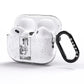 Ace of Swords Monochrome AirPods Pro Glitter Case Side Image