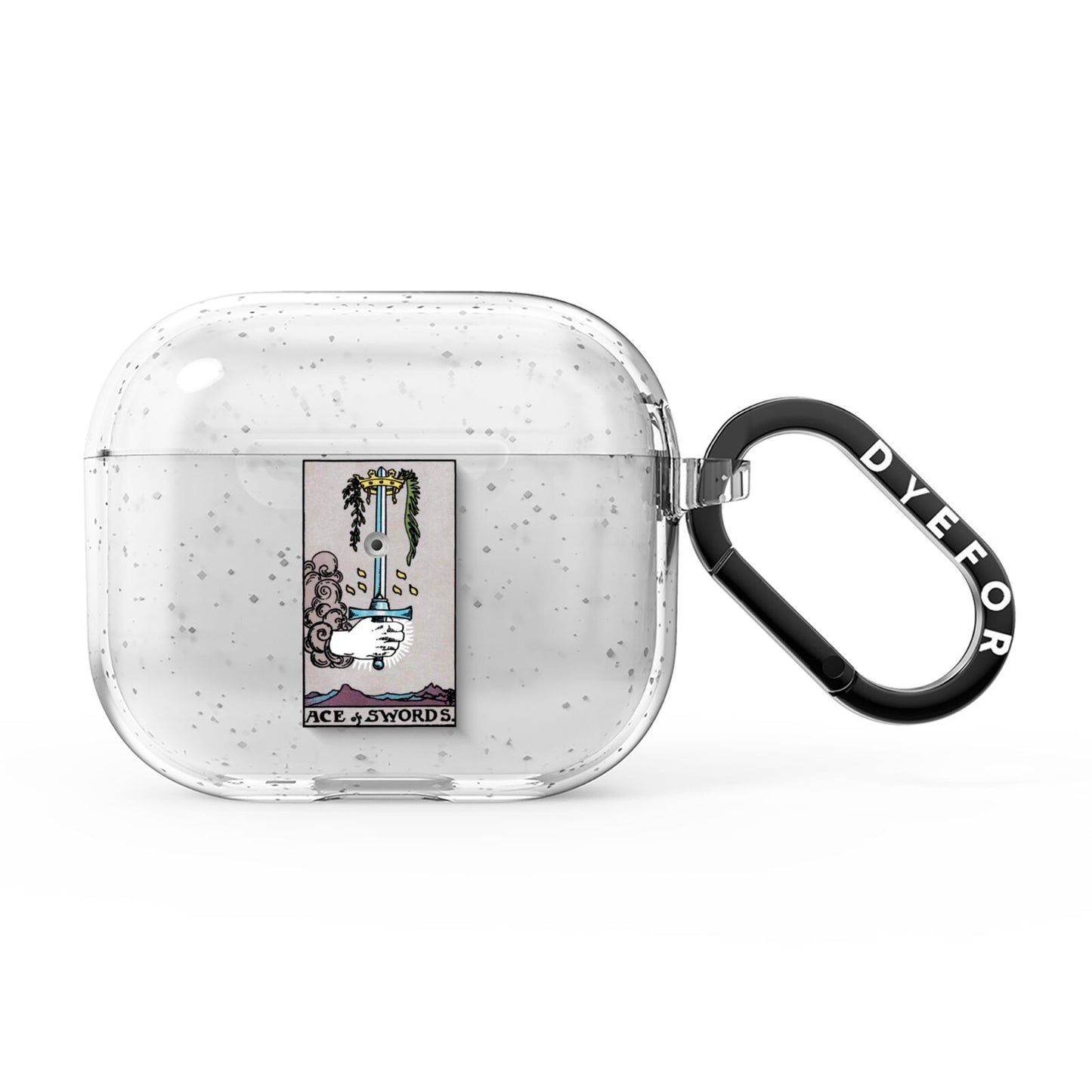 Ace of Swords Tarot Card AirPods Glitter Case 3rd Gen