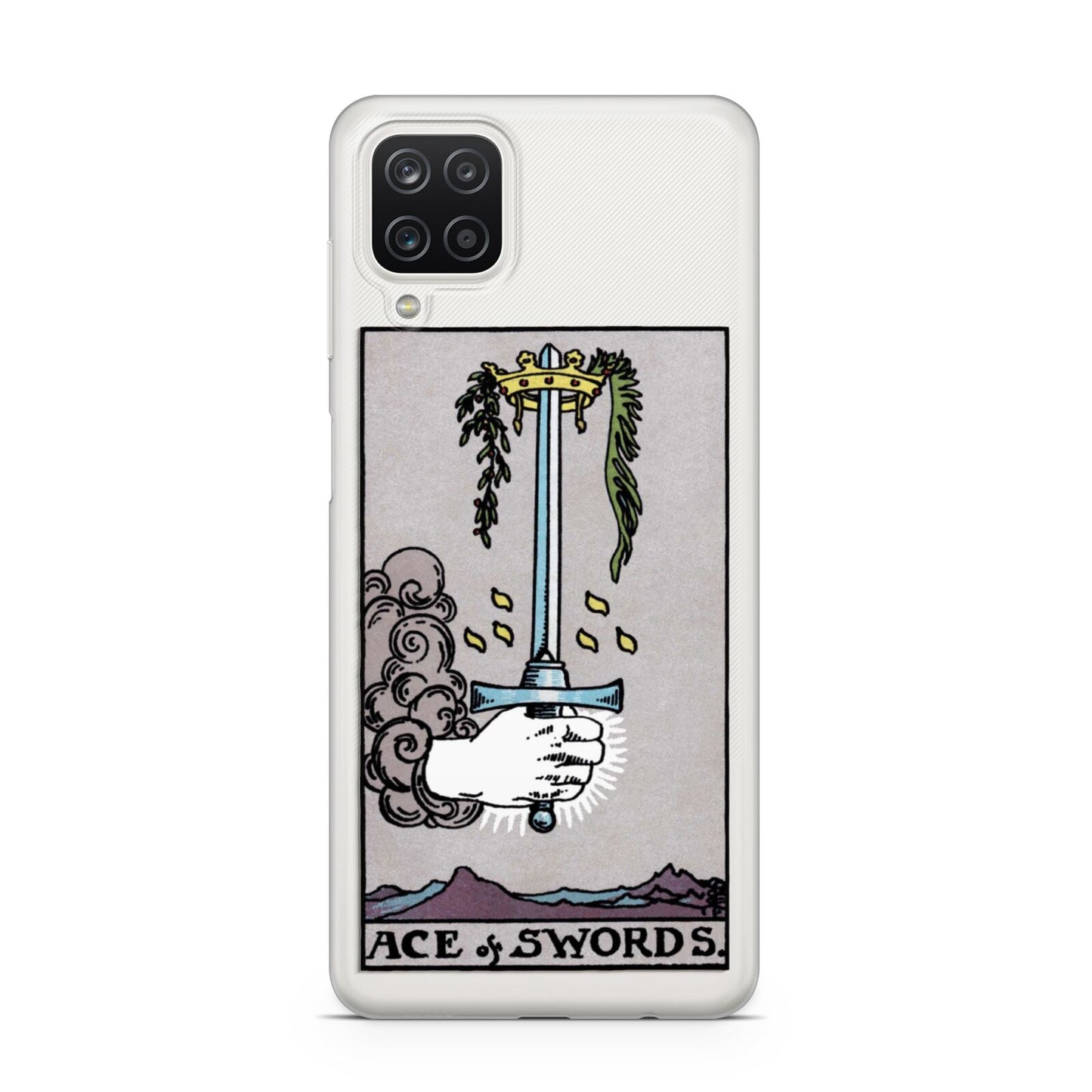 Ace of Swords Tarot Card Samsung A12 Case