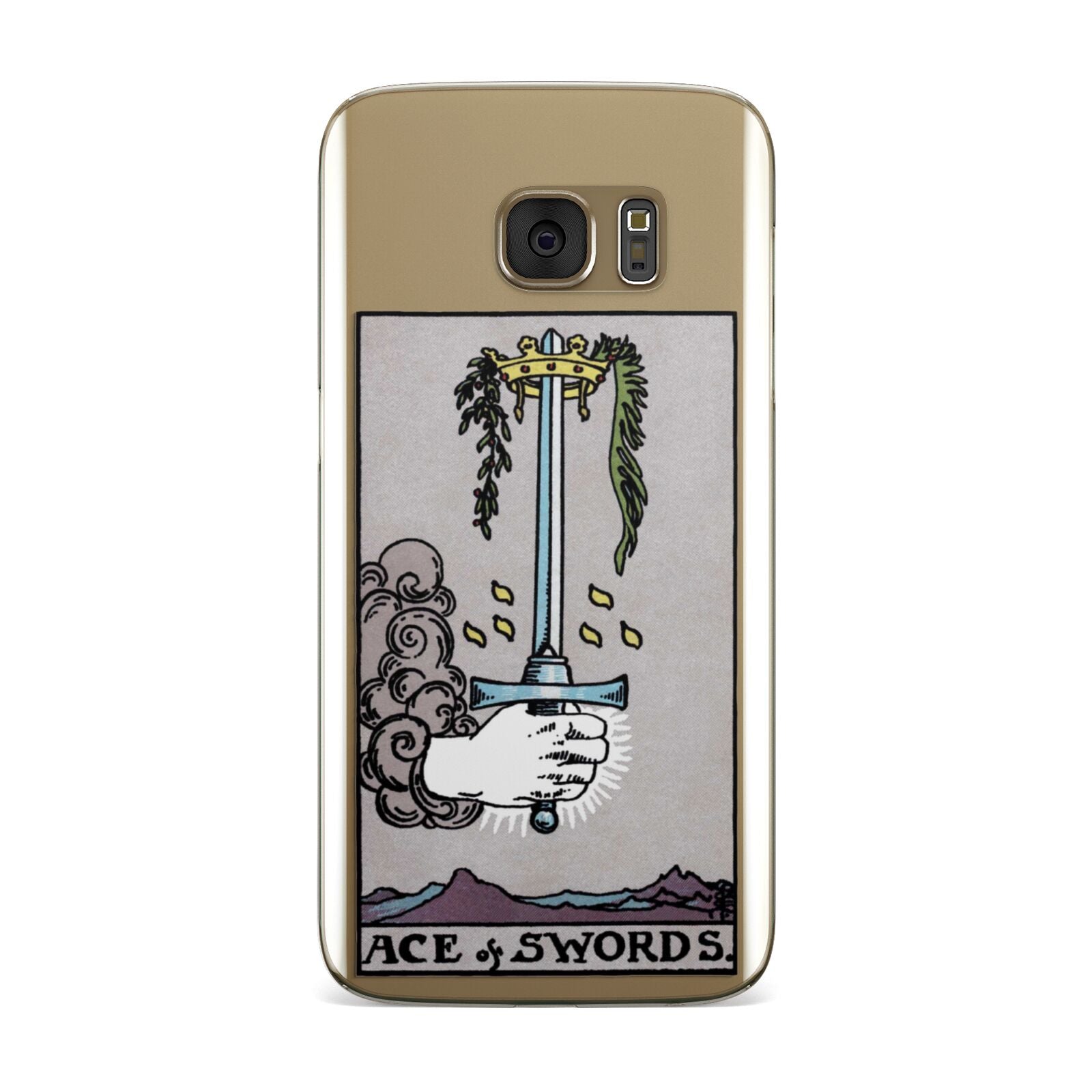 Ace of Swords Tarot Card Samsung Galaxy Case