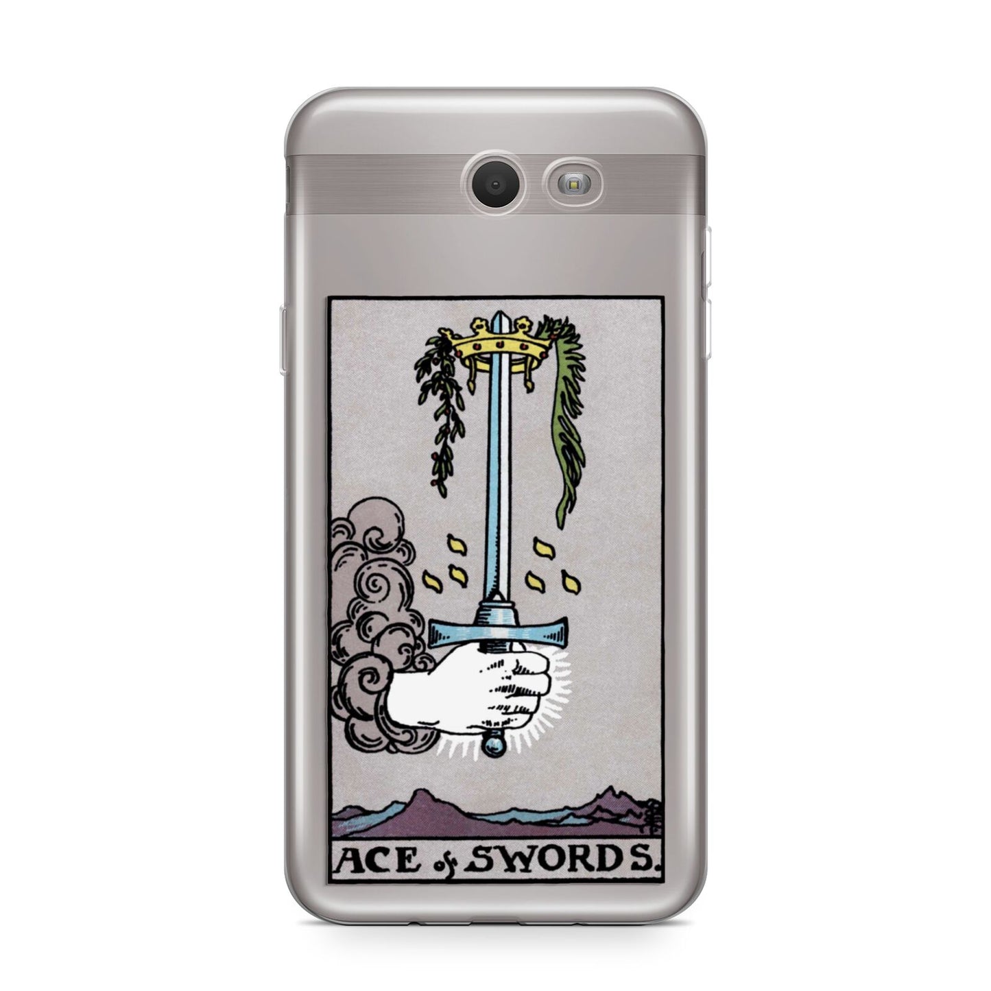 Ace of Swords Tarot Card Samsung Galaxy J7 2017 Case