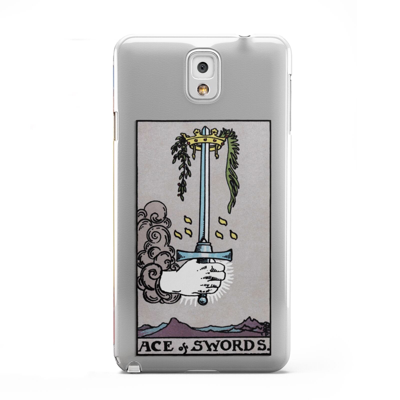 Ace of Swords Tarot Card Samsung Galaxy Note 3 Case