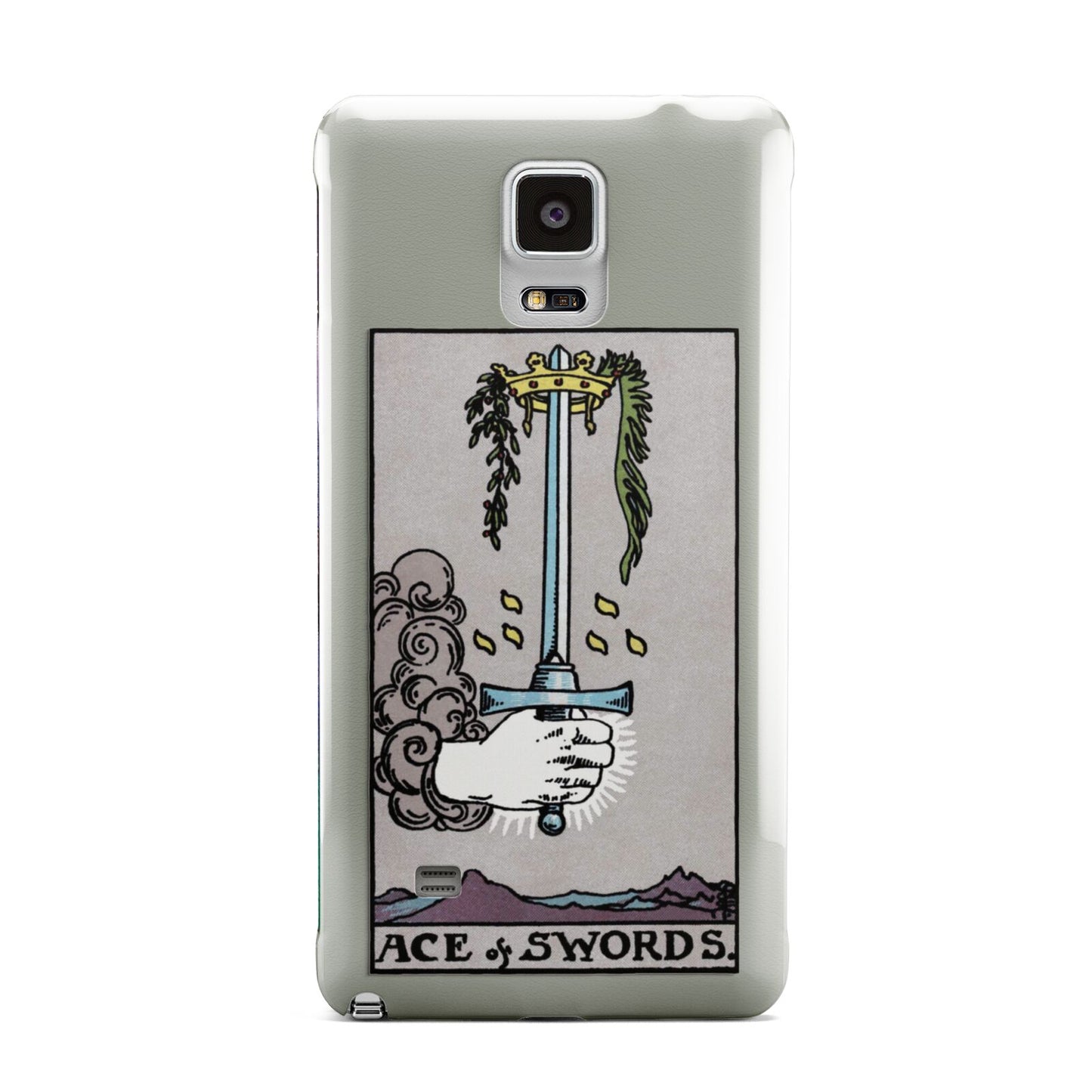 Ace of Swords Tarot Card Samsung Galaxy Note 4 Case