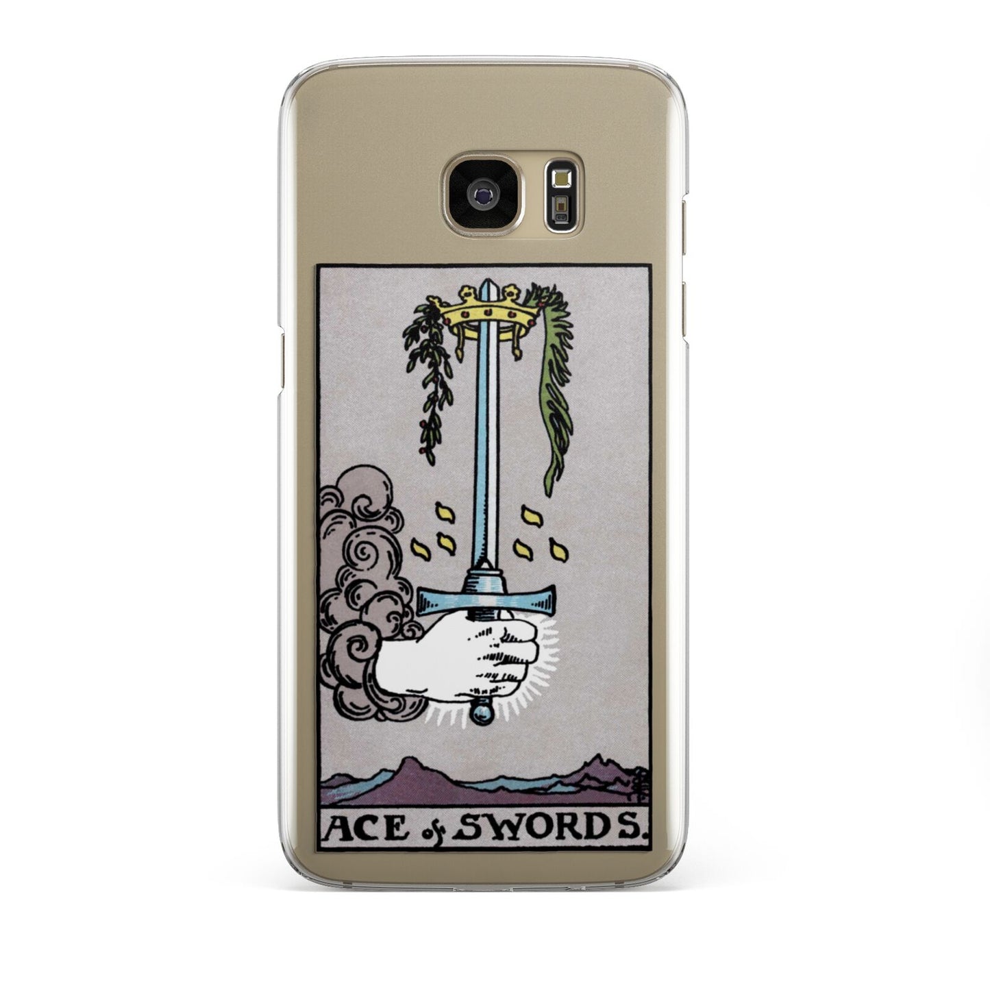 Ace of Swords Tarot Card Samsung Galaxy S7 Edge Case