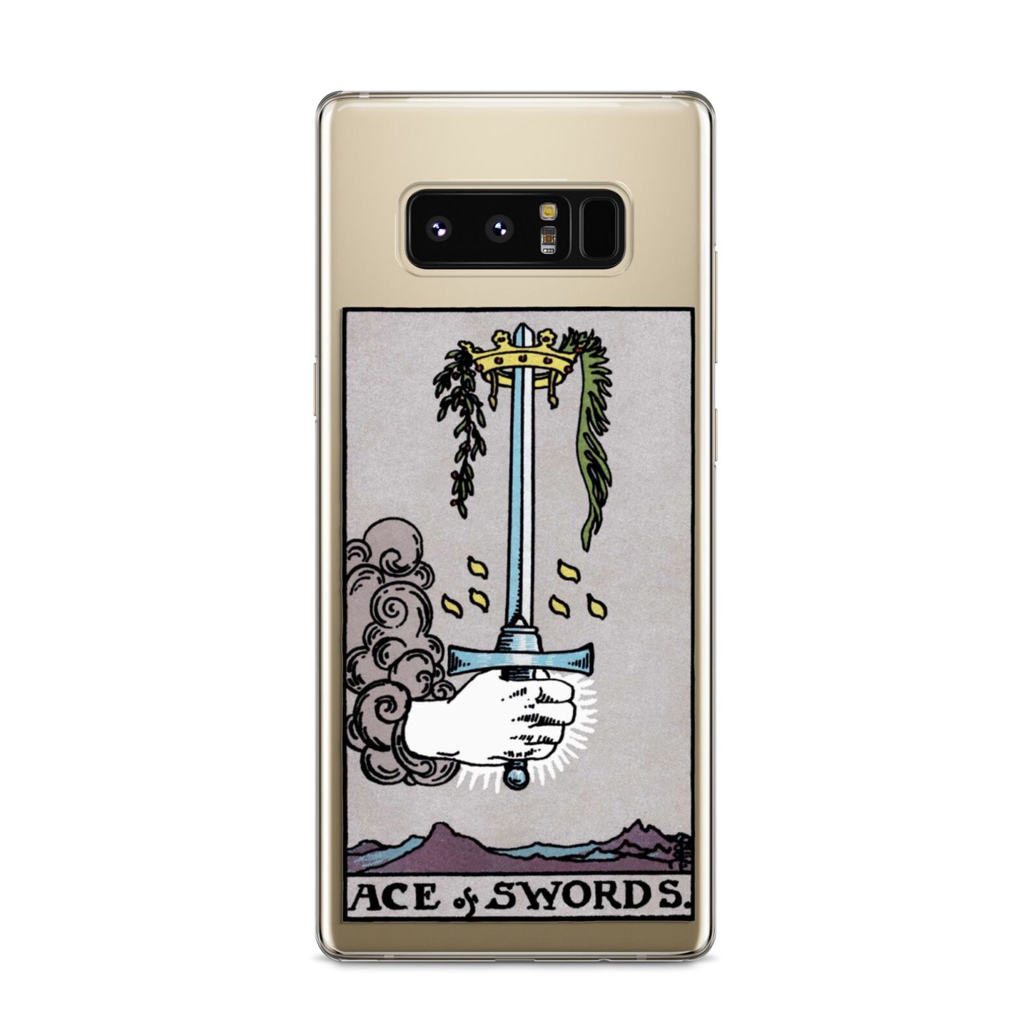 Ace of Swords Tarot Card Samsung Galaxy S8 Case