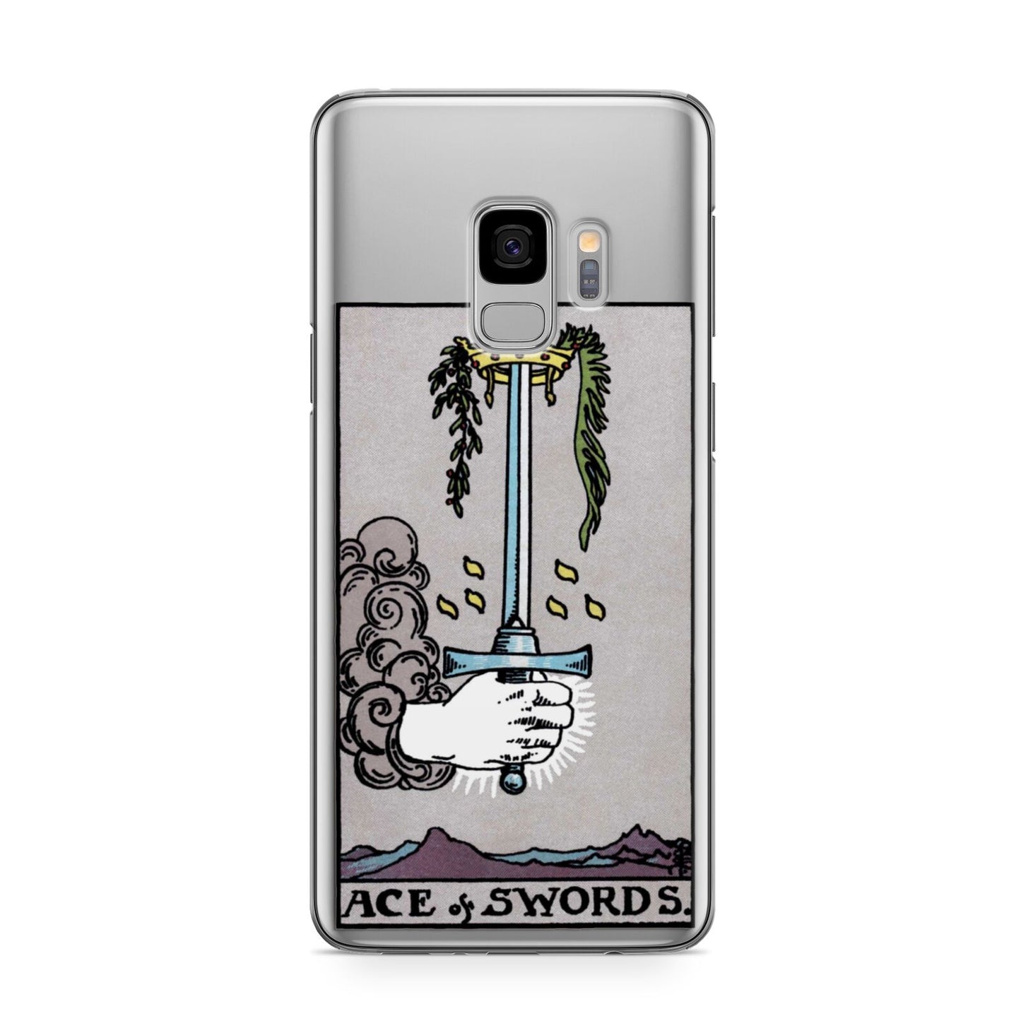 Ace of Swords Tarot Card Samsung Galaxy S9 Case