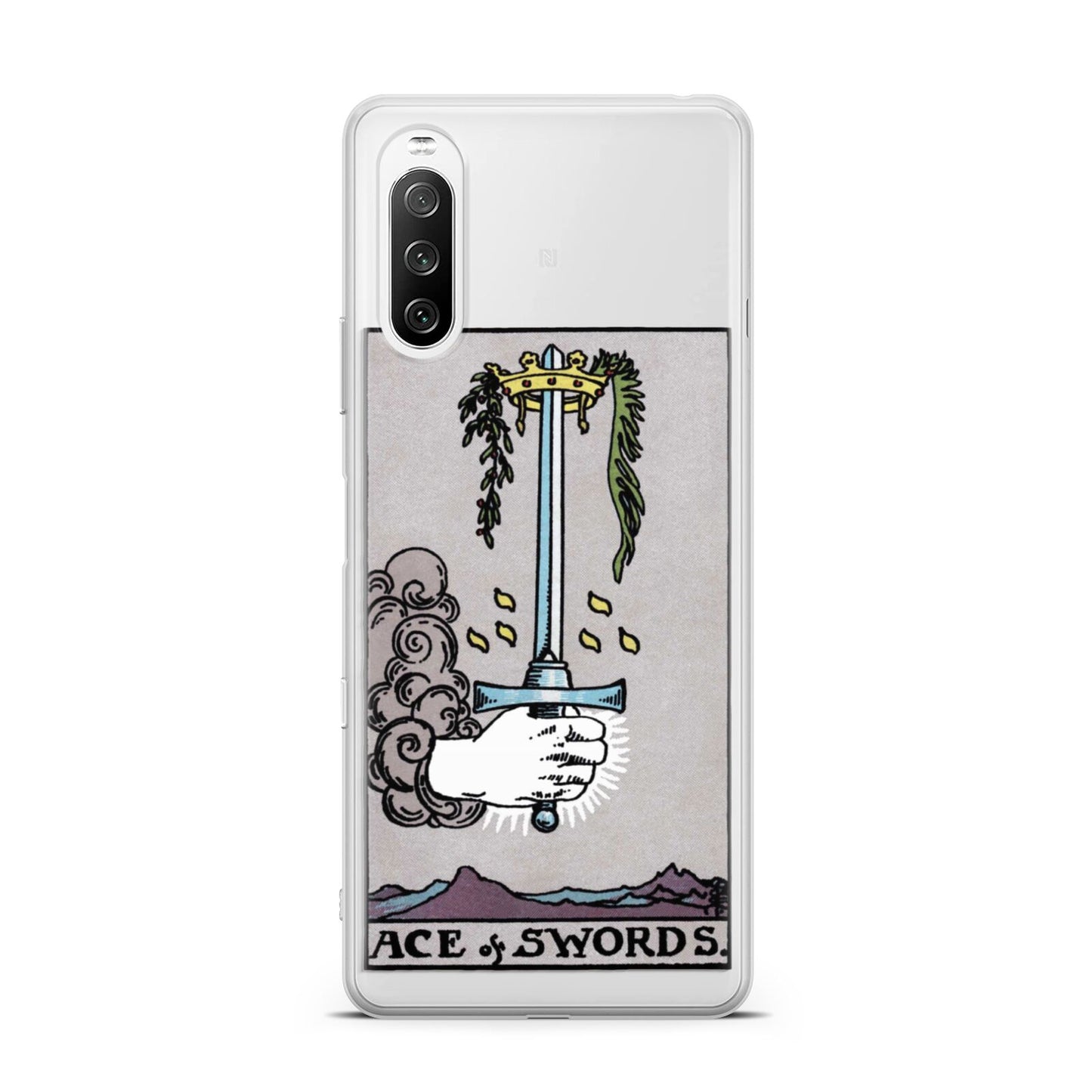 Ace of Swords Tarot Card Sony Xperia 10 III Case