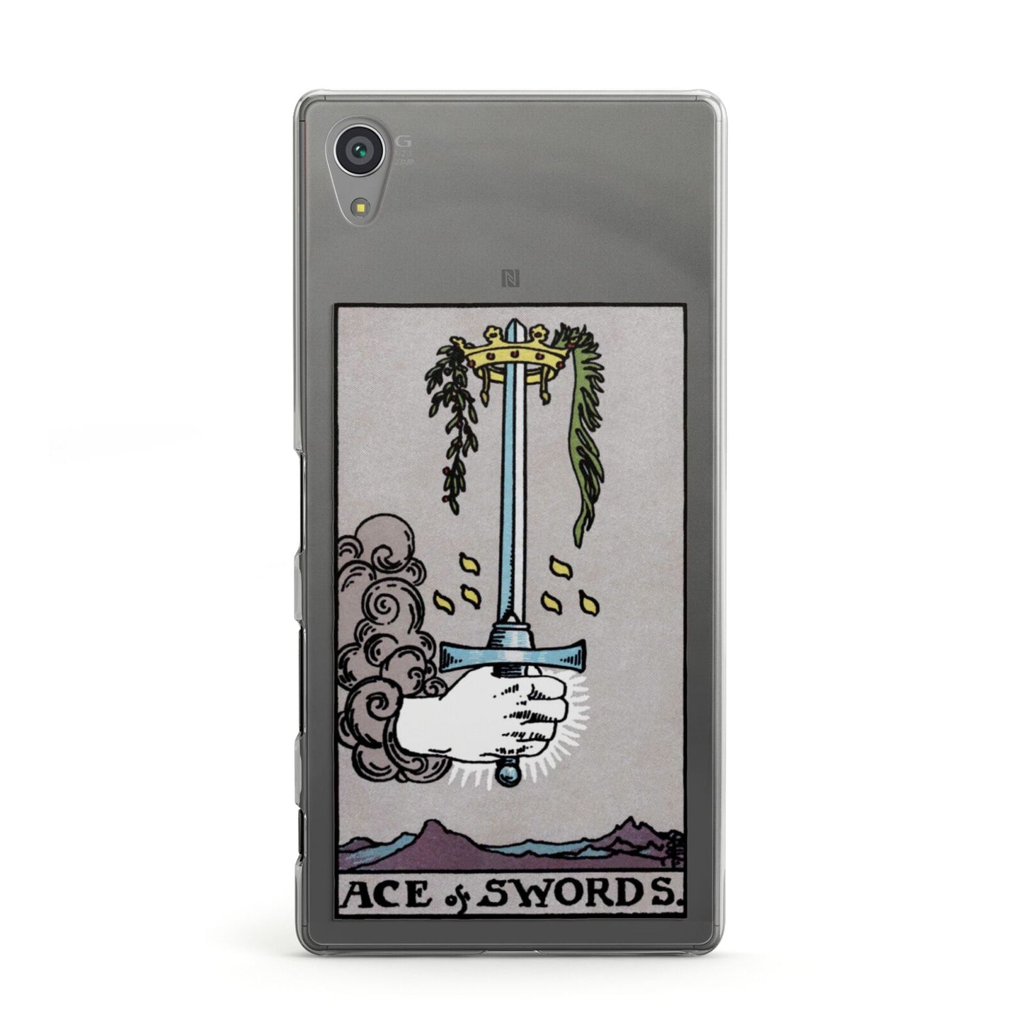 Ace of Swords Tarot Card Sony Xperia Case