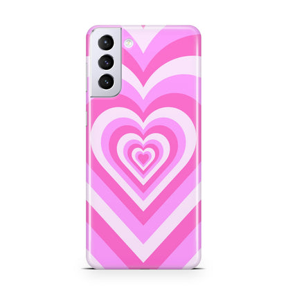 Aesthetic Heart Samsung S21 Plus Case