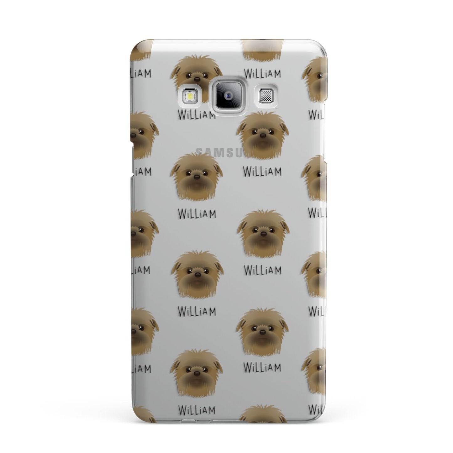 Affenpinscher Icon with Name Samsung Galaxy A7 2015 Case