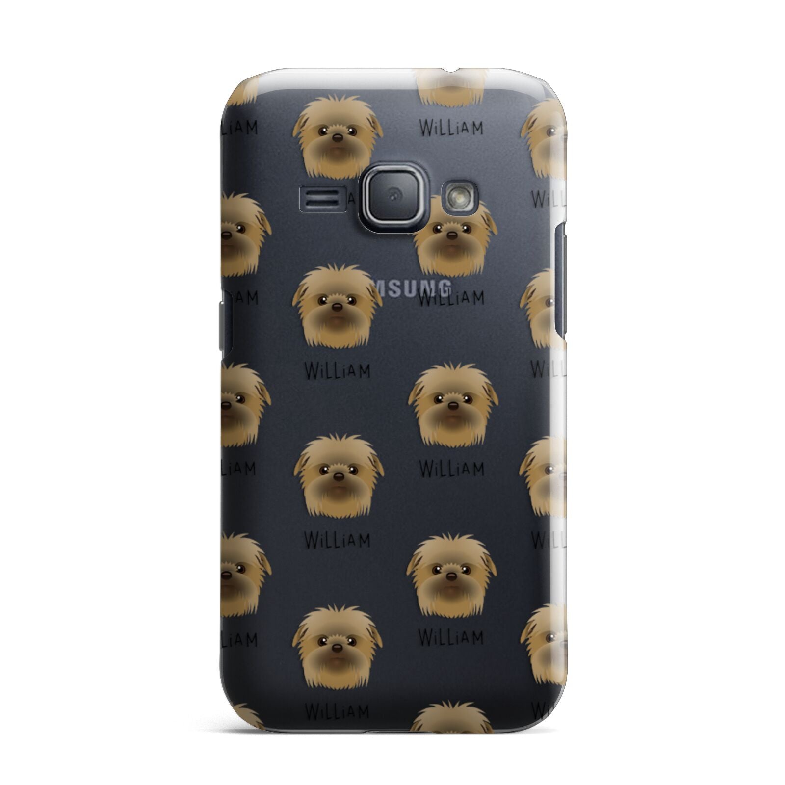 Affenpinscher Icon with Name Samsung Galaxy J1 2016 Case