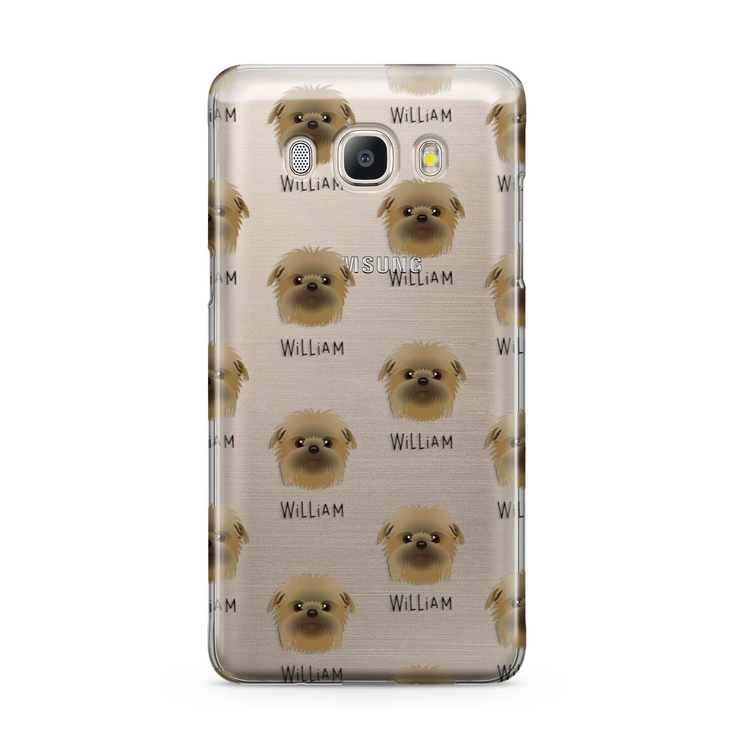 Affenpinscher Icon with Name Samsung Galaxy J5 2016 Case