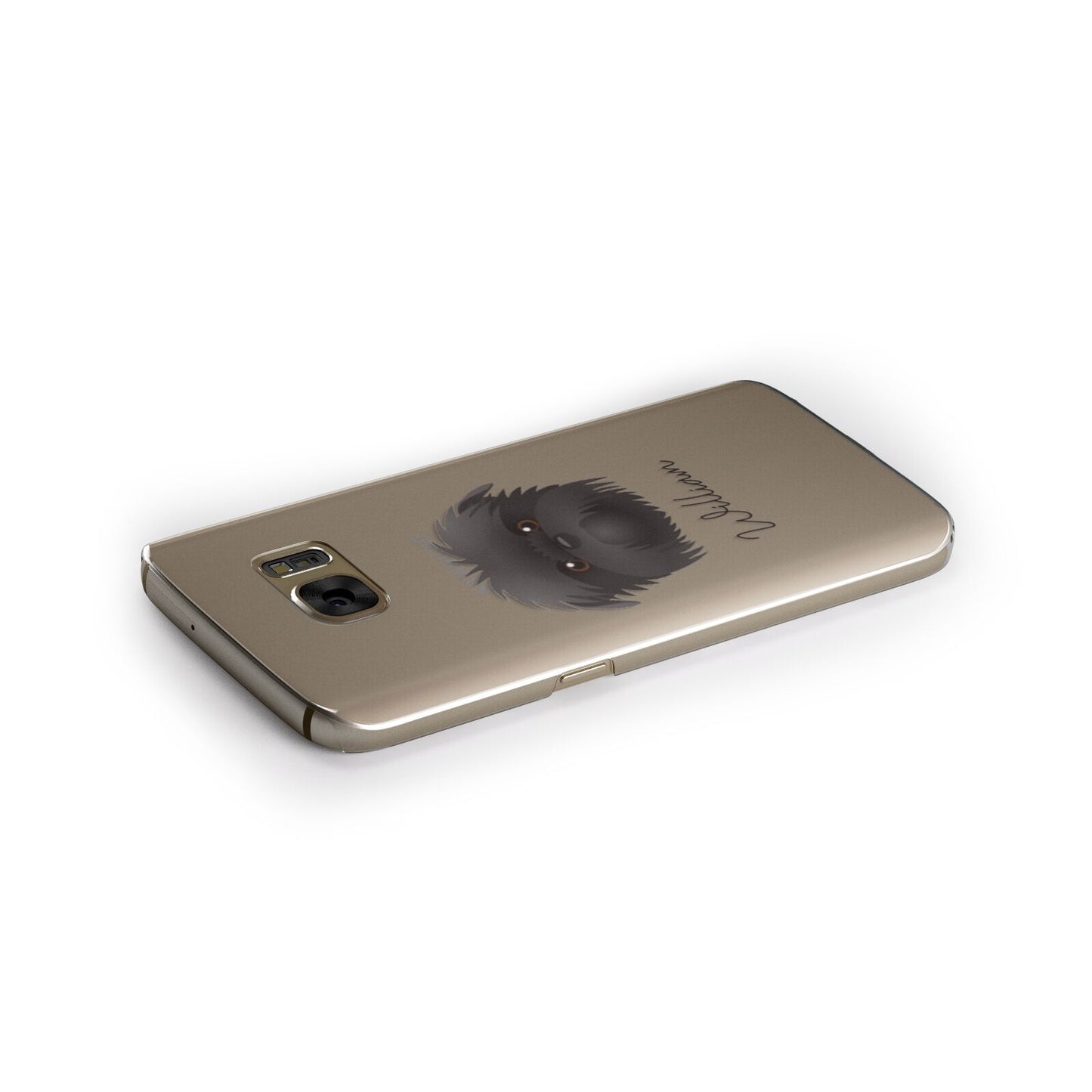 Affenpinscher Personalised Samsung Galaxy Case Side Close Up