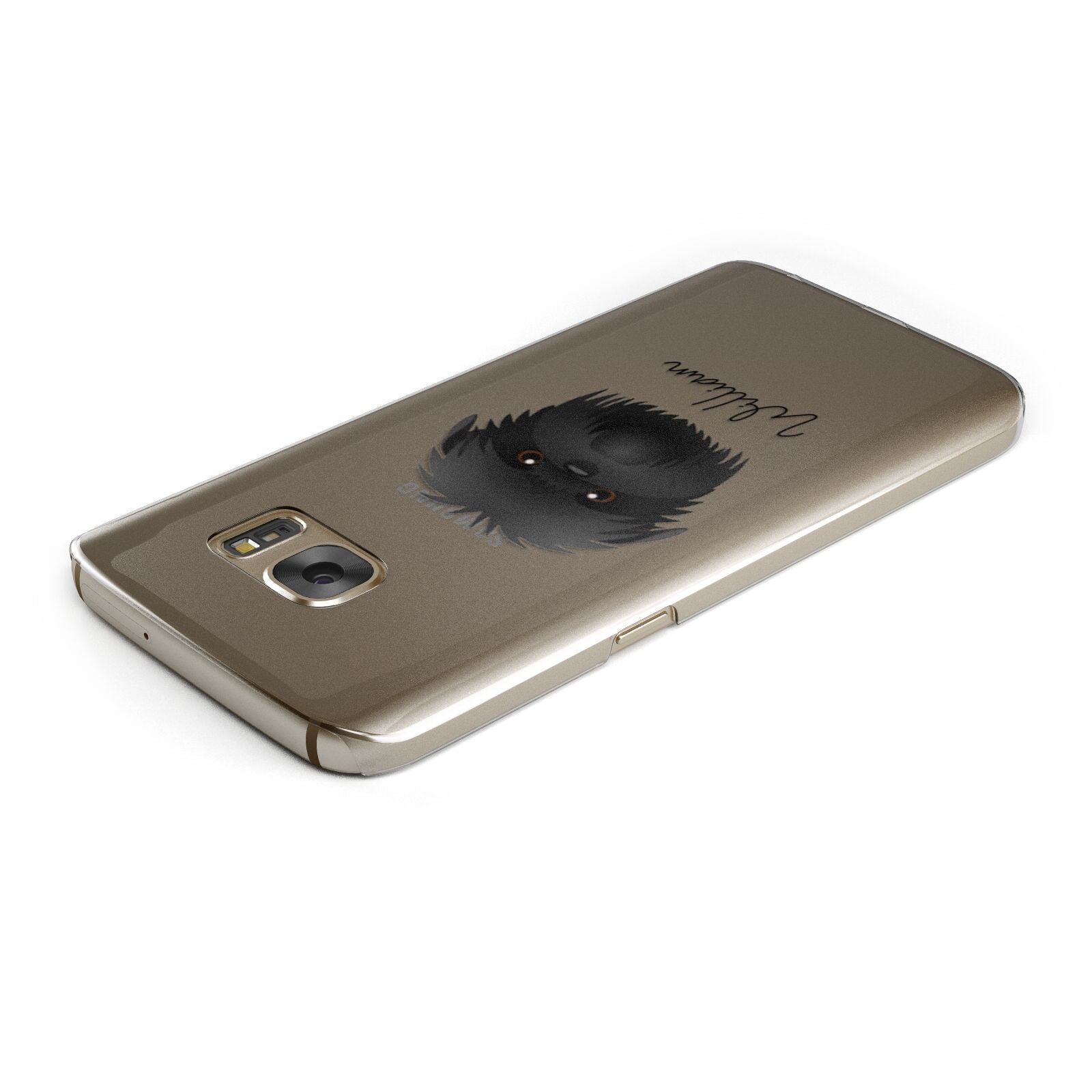 Affenpinscher Personalised Samsung Galaxy Case Top Cutout