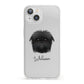 Affenpinscher Personalised iPhone 13 Clear Bumper Case