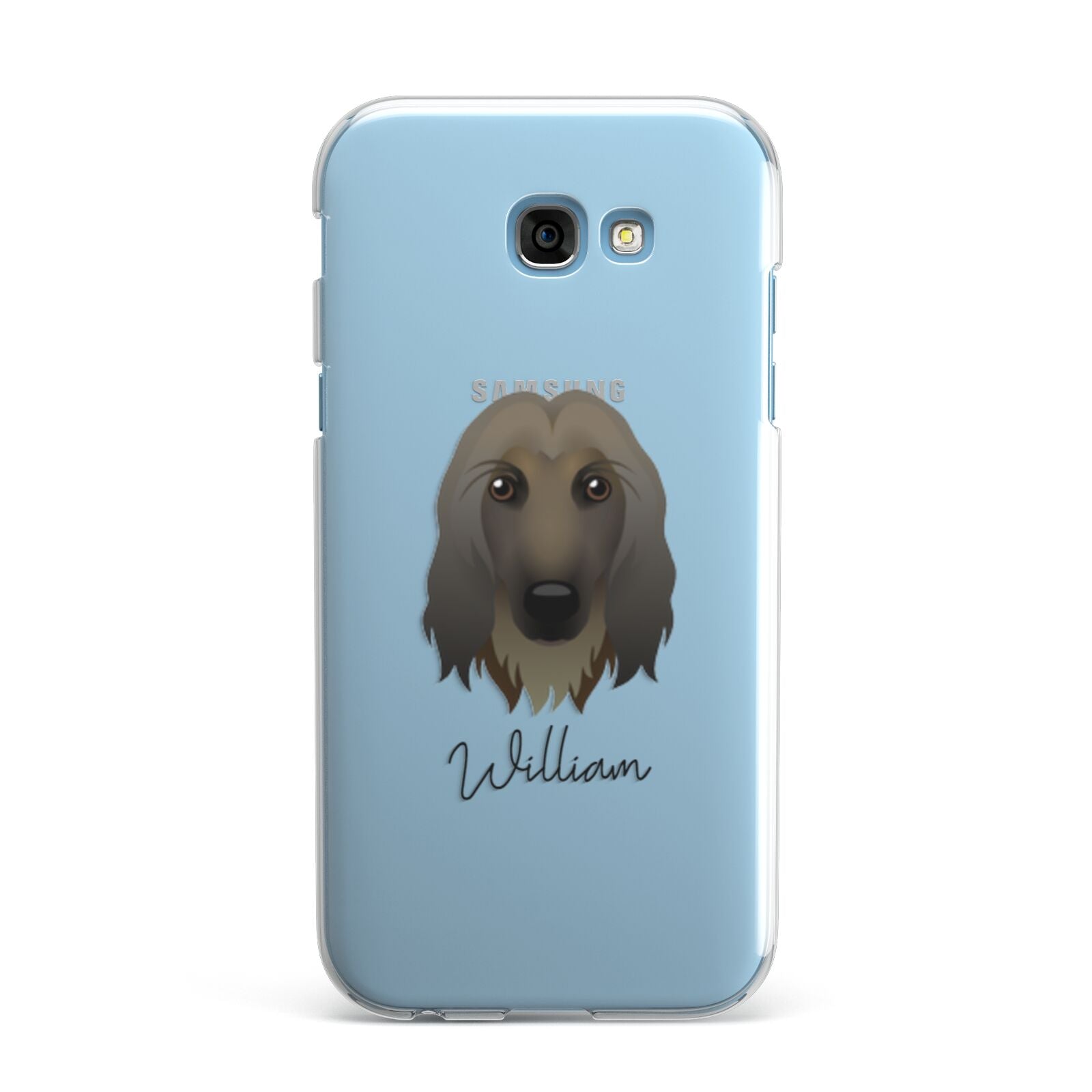 Afghan Hound Personalised Samsung Galaxy A7 2017 Case