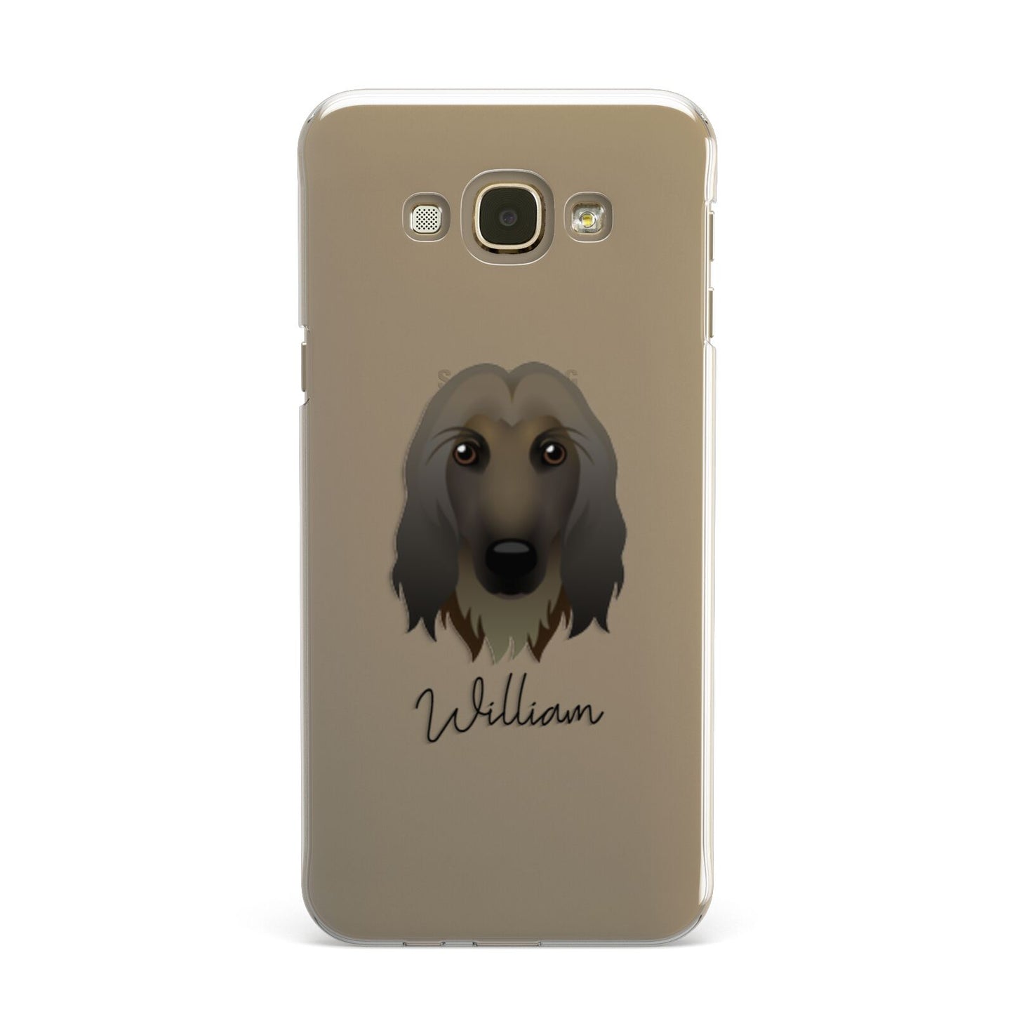 Afghan Hound Personalised Samsung Galaxy A8 Case