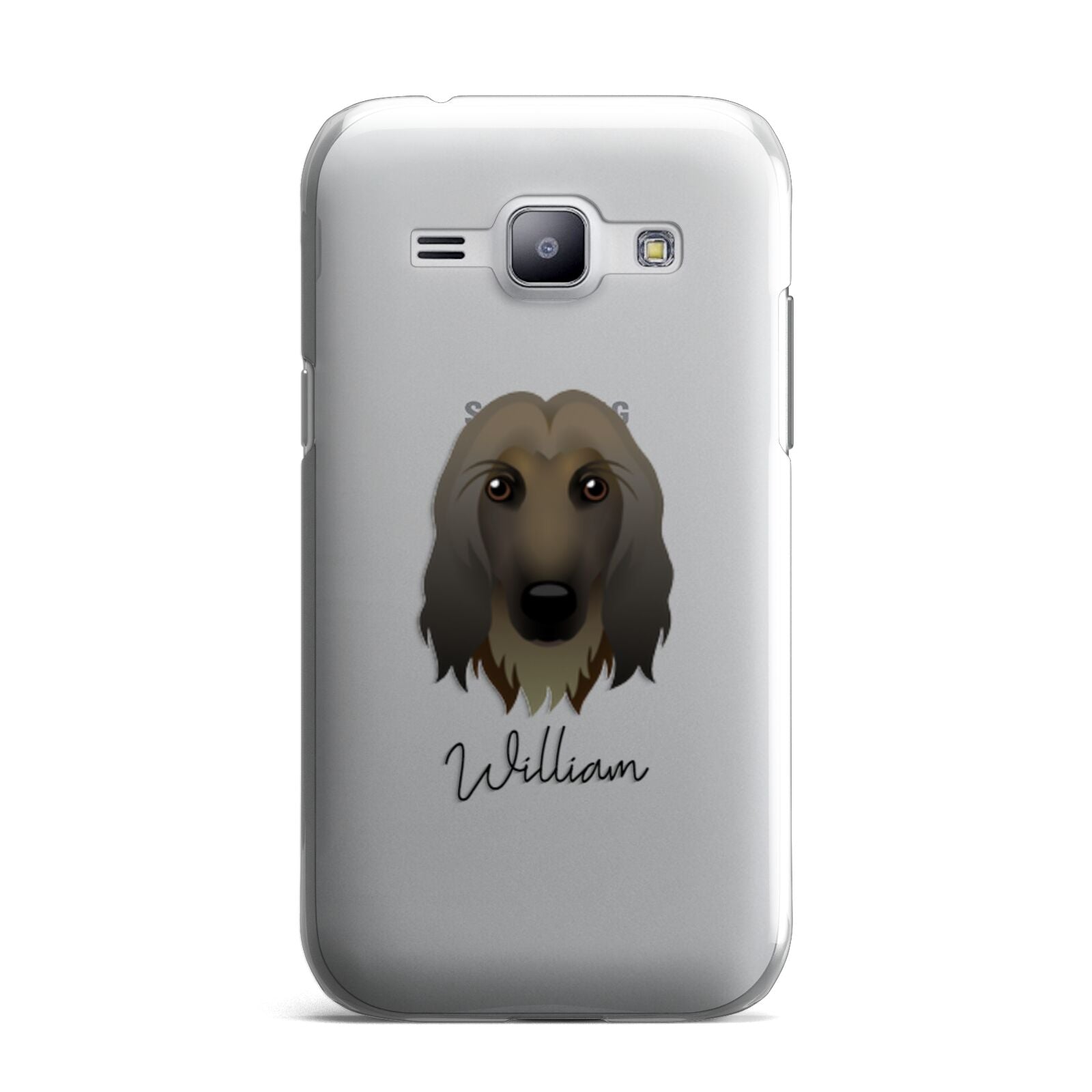 Afghan Hound Personalised Samsung Galaxy J1 2015 Case